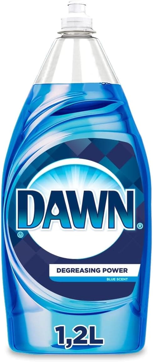 Dawn Degreasing Power Lavatrastes Líquido, Jabón Líquido para Trastes 1.2L