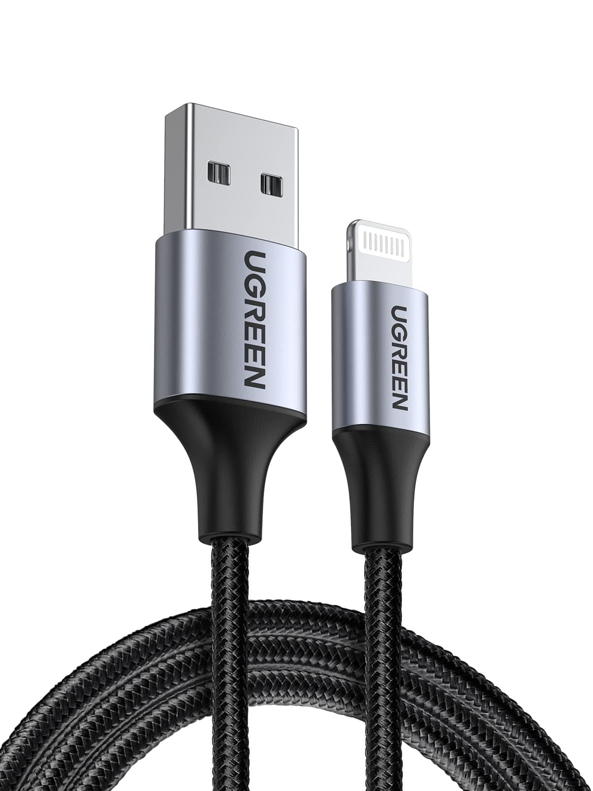UGREEN USB A Lightning Cable MFI Certificado Nylon Trenzado