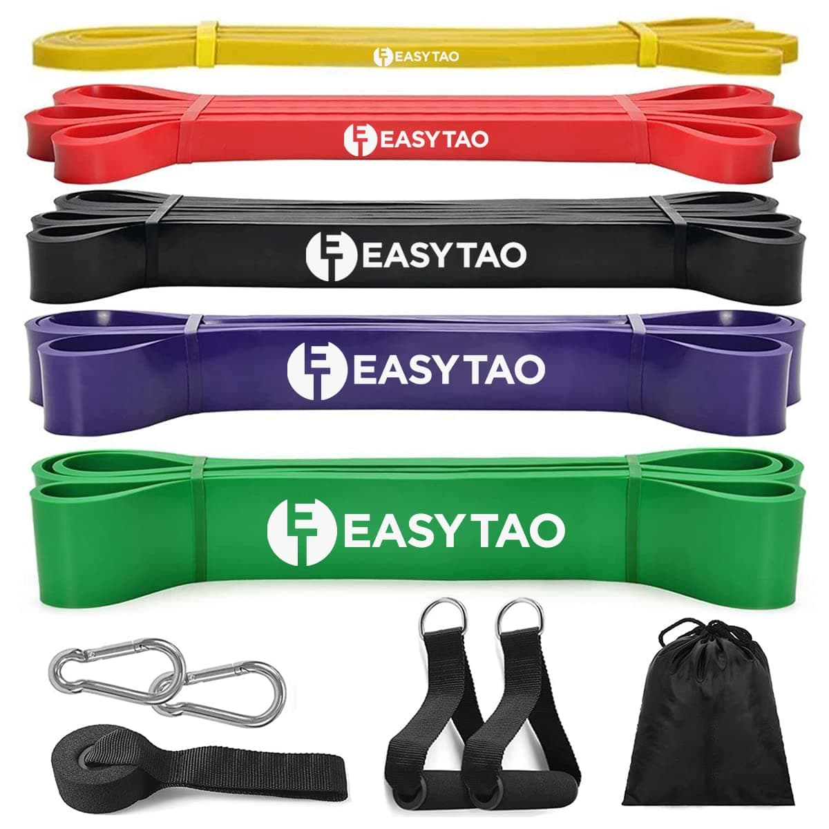 Bandas de Resistencia 5PCS(Látex 100% Natural)