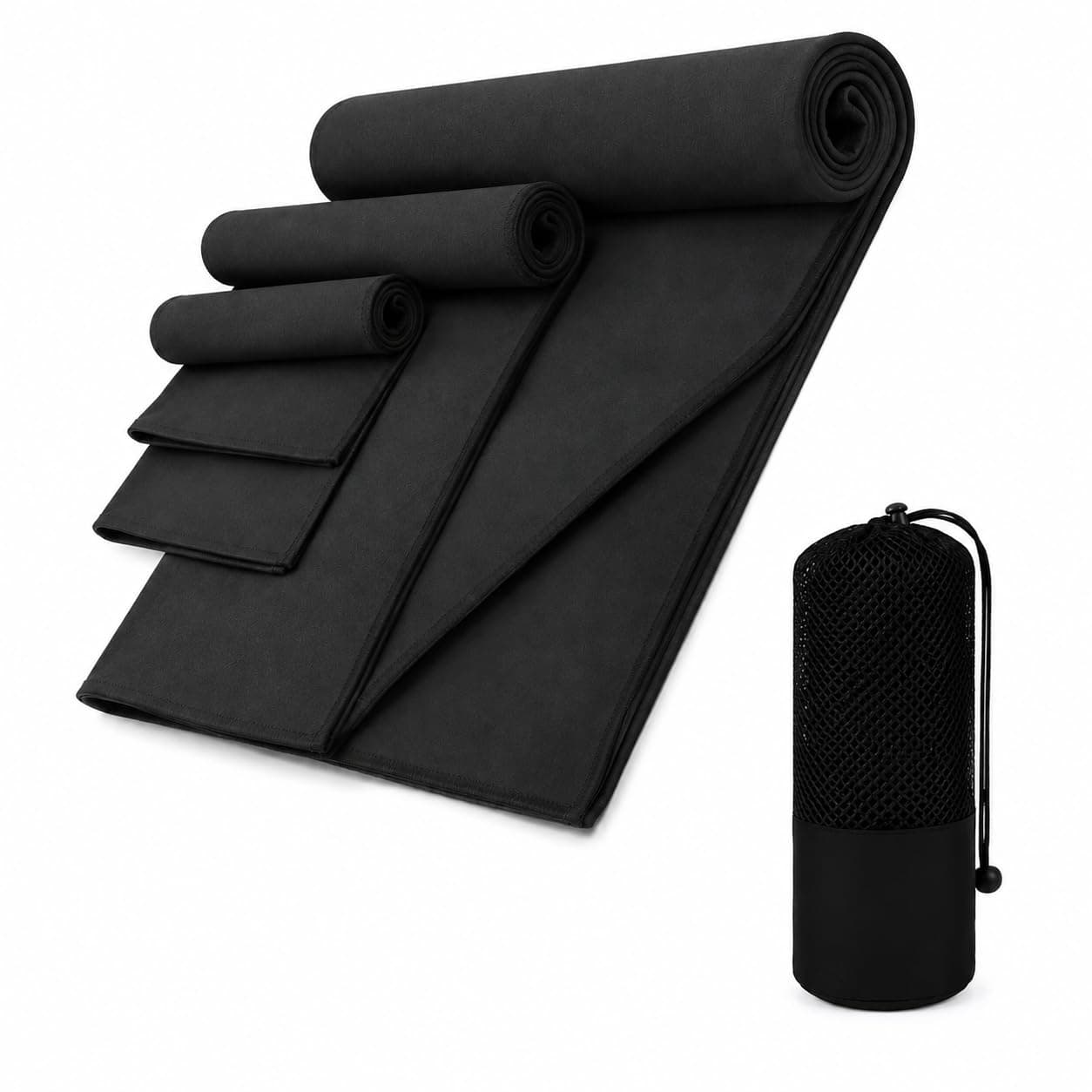 PUBAMALL Toallas de Microfibra para Entrenamiento y Viaje