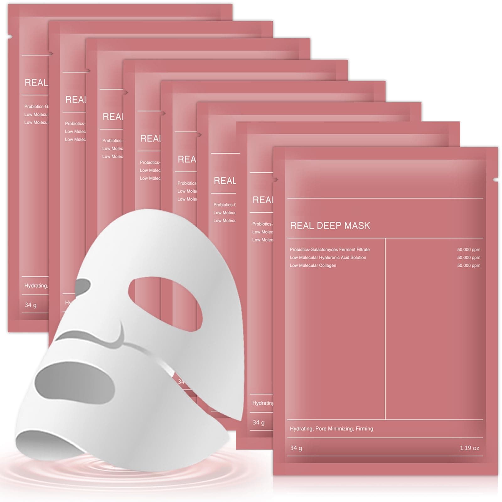 Mascarillas Faciales,Collagen Mask