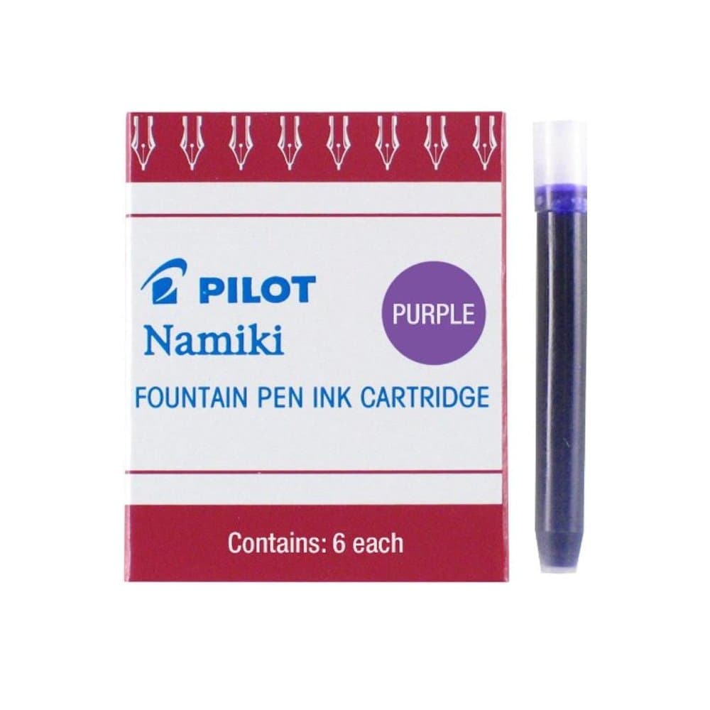 Pilot IC50, Repuesto, Tinta Líquida Morado, Cartucho, Caja 1 Caja c/u 6 Cartuchos (69004)