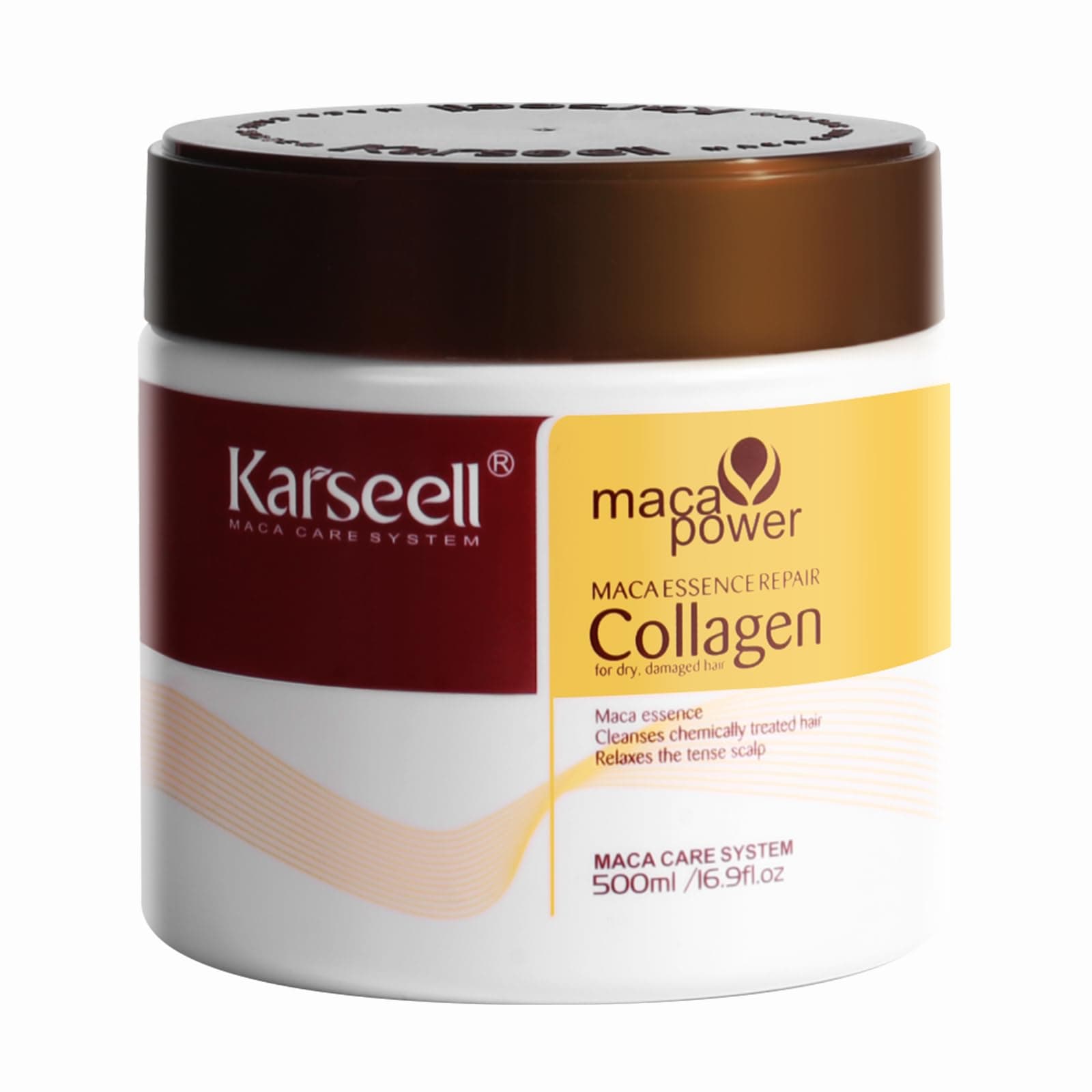 Karseell Mascarilla Capilar Con Colágeno, 500 ml