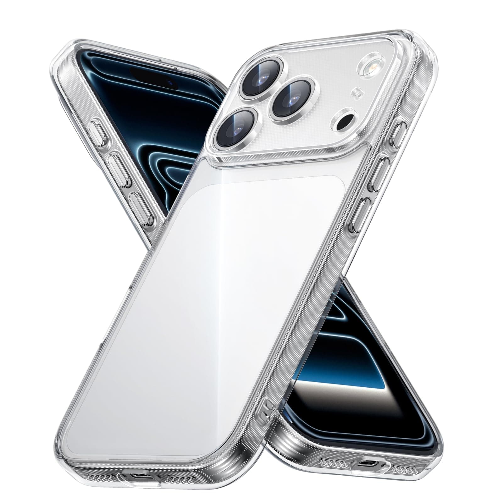 UGREEN Funda para iPhone 17 Pro MAX, Transparente Carcasa de TPU