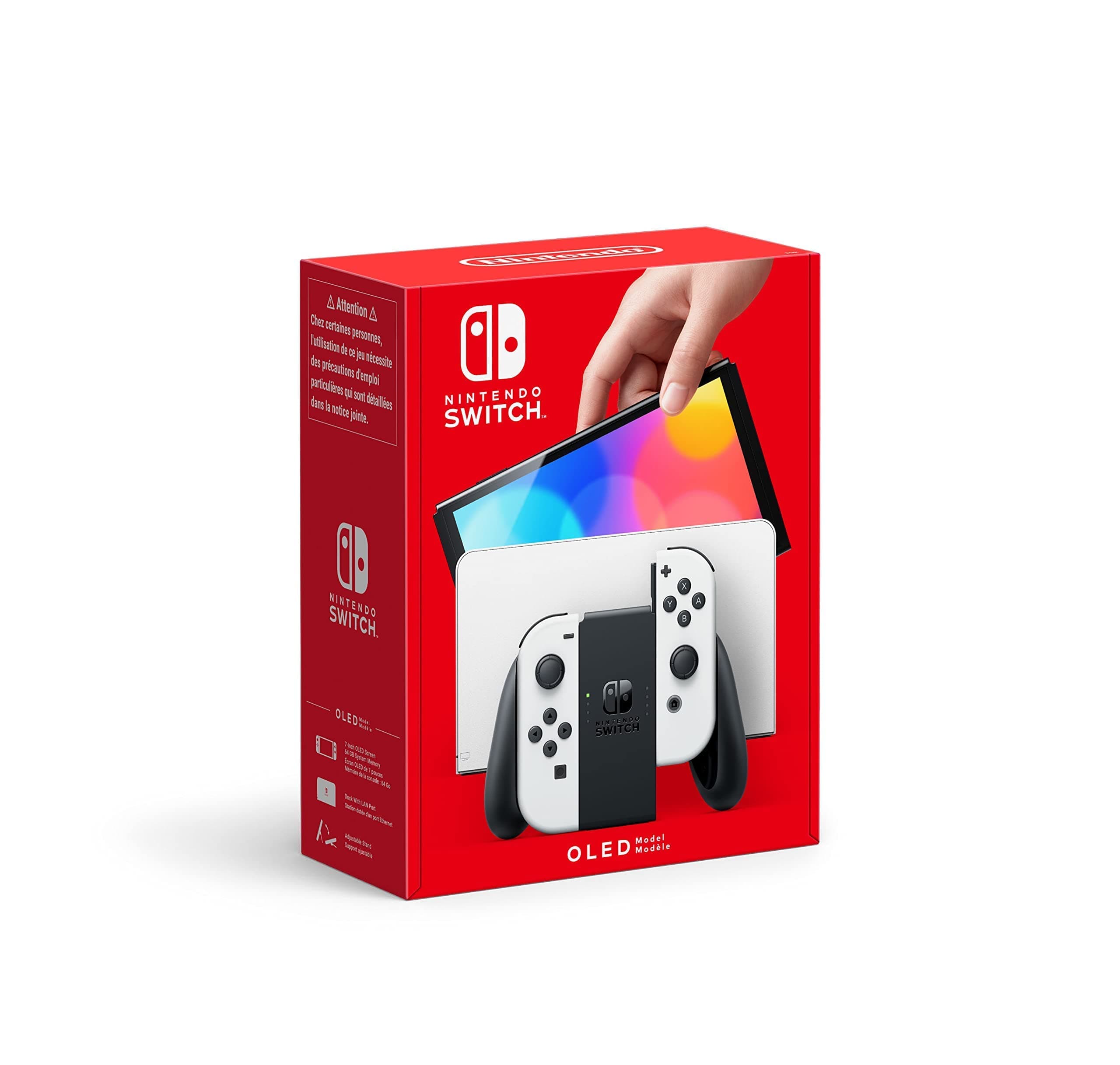 Nintendo Switch OLED w/ White Joy-Con