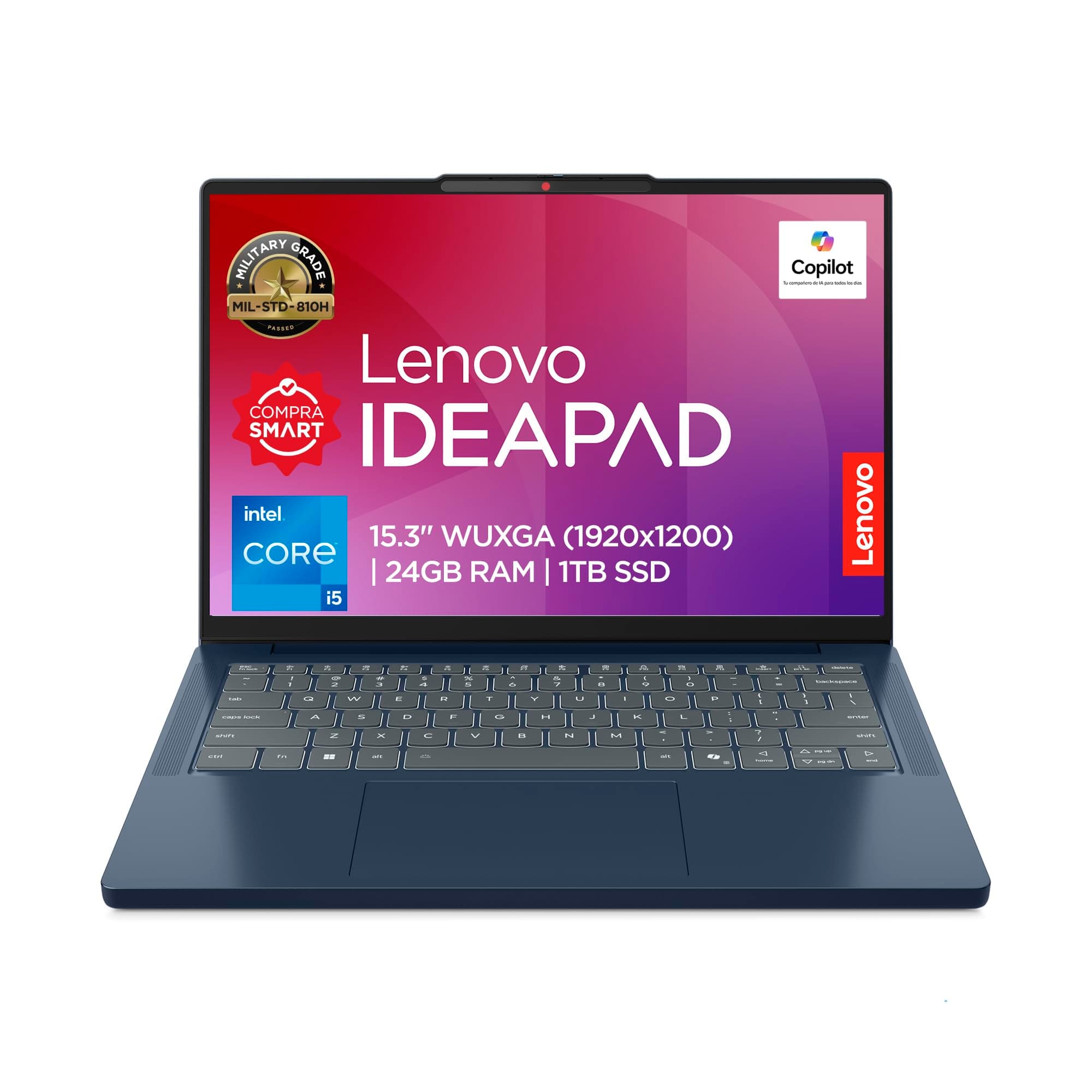Lenovo Laptop Ideapad Slim 3|15.3" WUXGA |Intel Core i5| 24GB RAM 1TB SSD