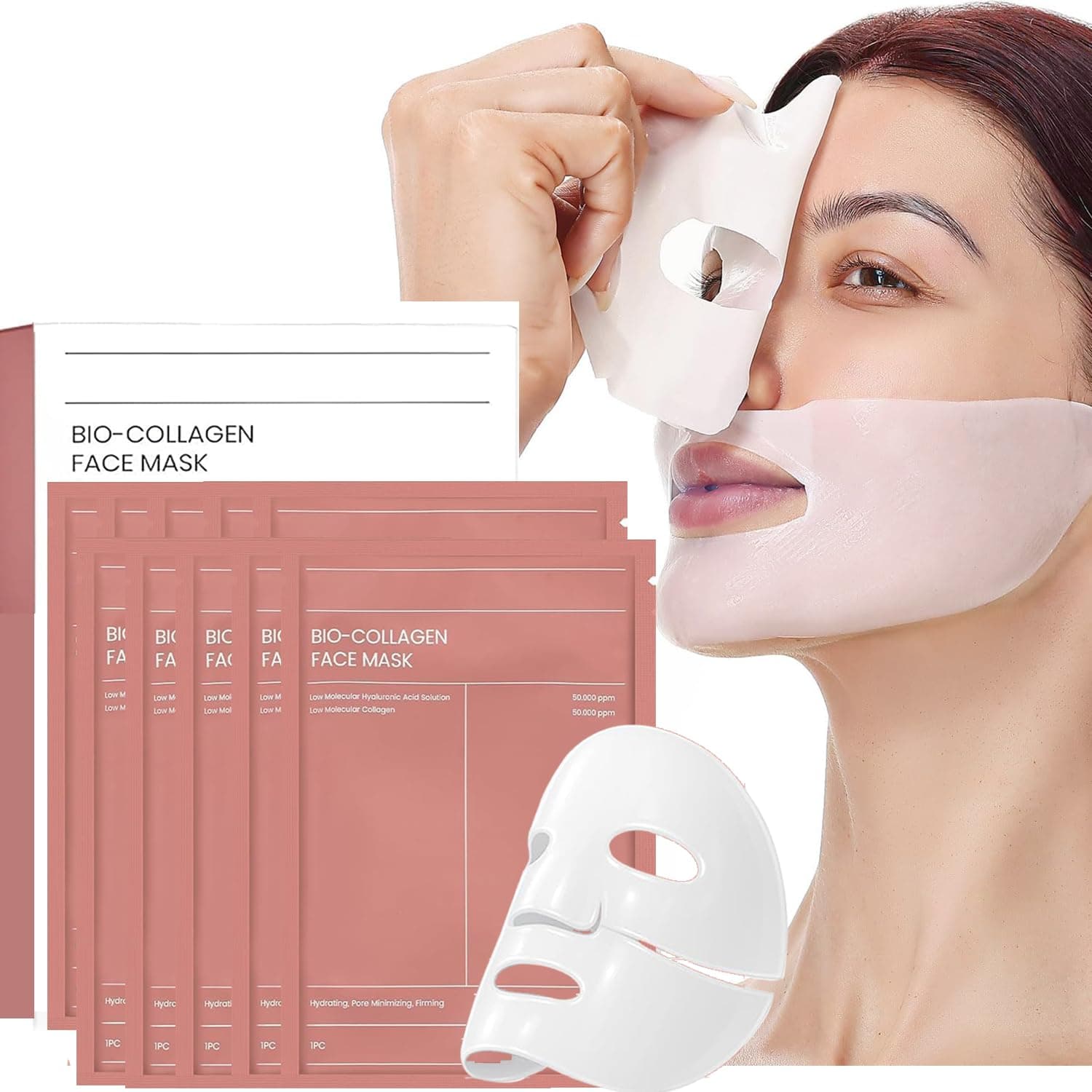 10pcs Mascarilla de ColáGeno-Colageno