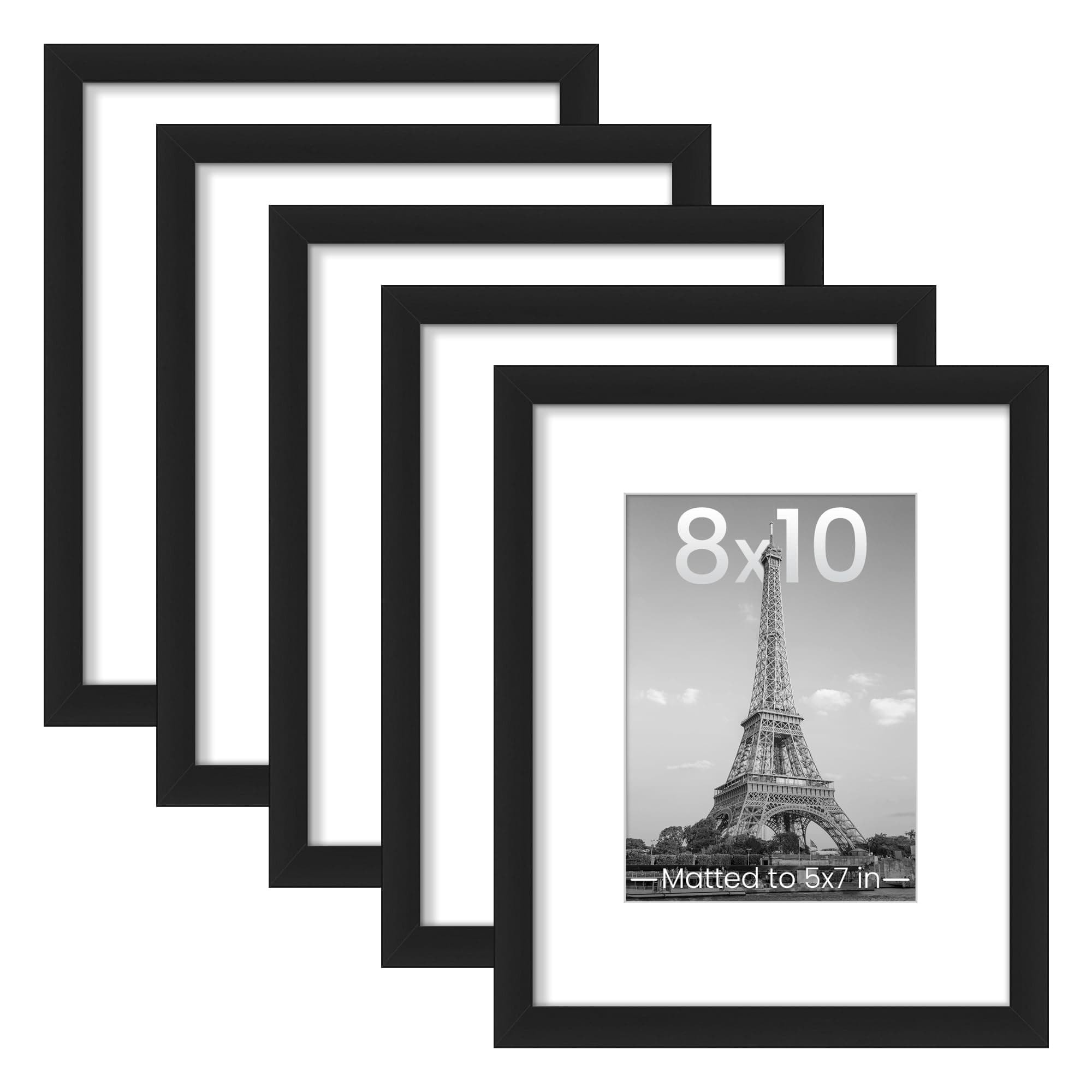 Upsimples Juego de 5 marcos para cuadros de 8 x 10
