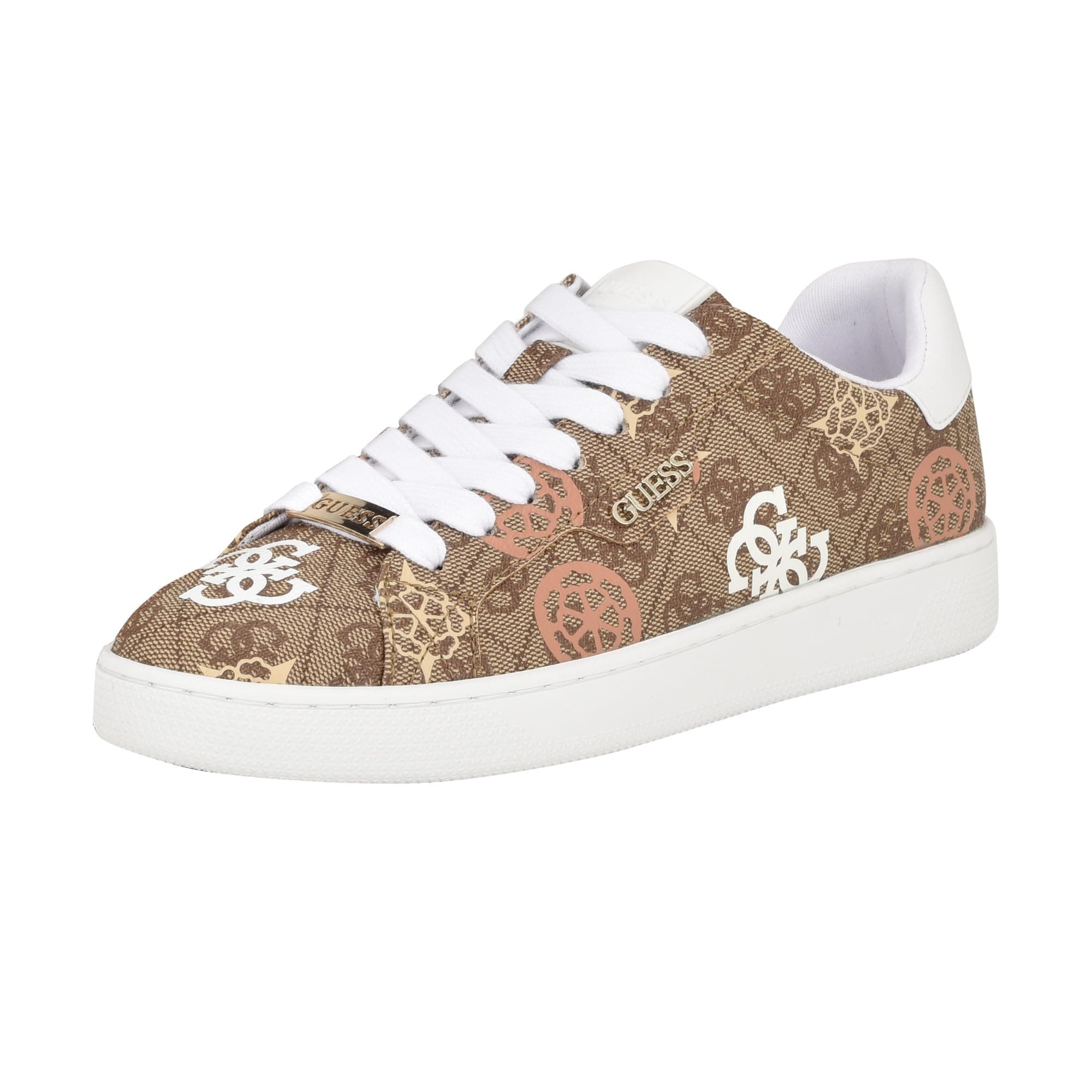 Guess Renzy para Mujer, Logo Medium Natural/Beige 101, 25