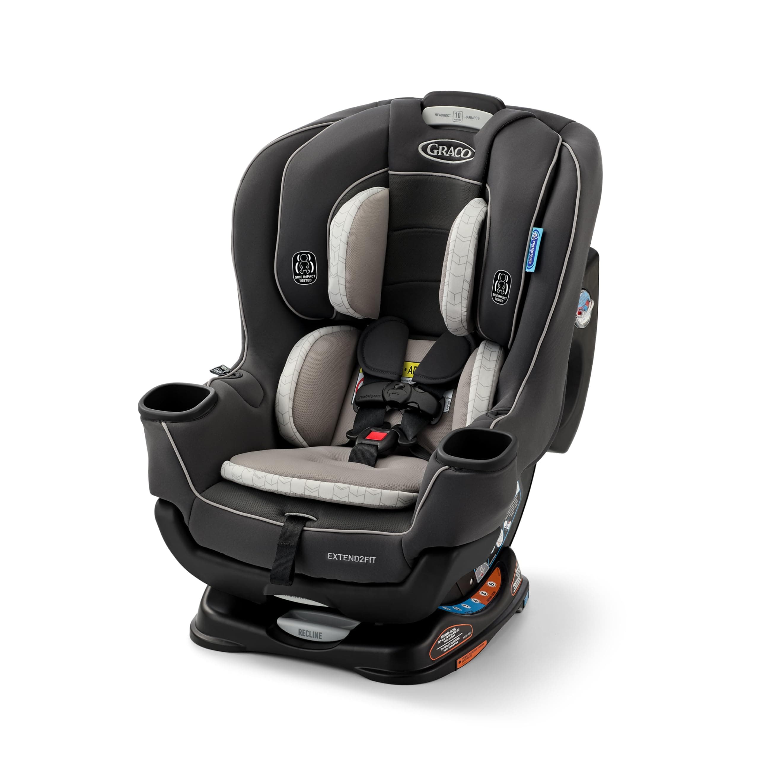 Graco Extend2Fit - Asiento convertible para automóvil para bebé