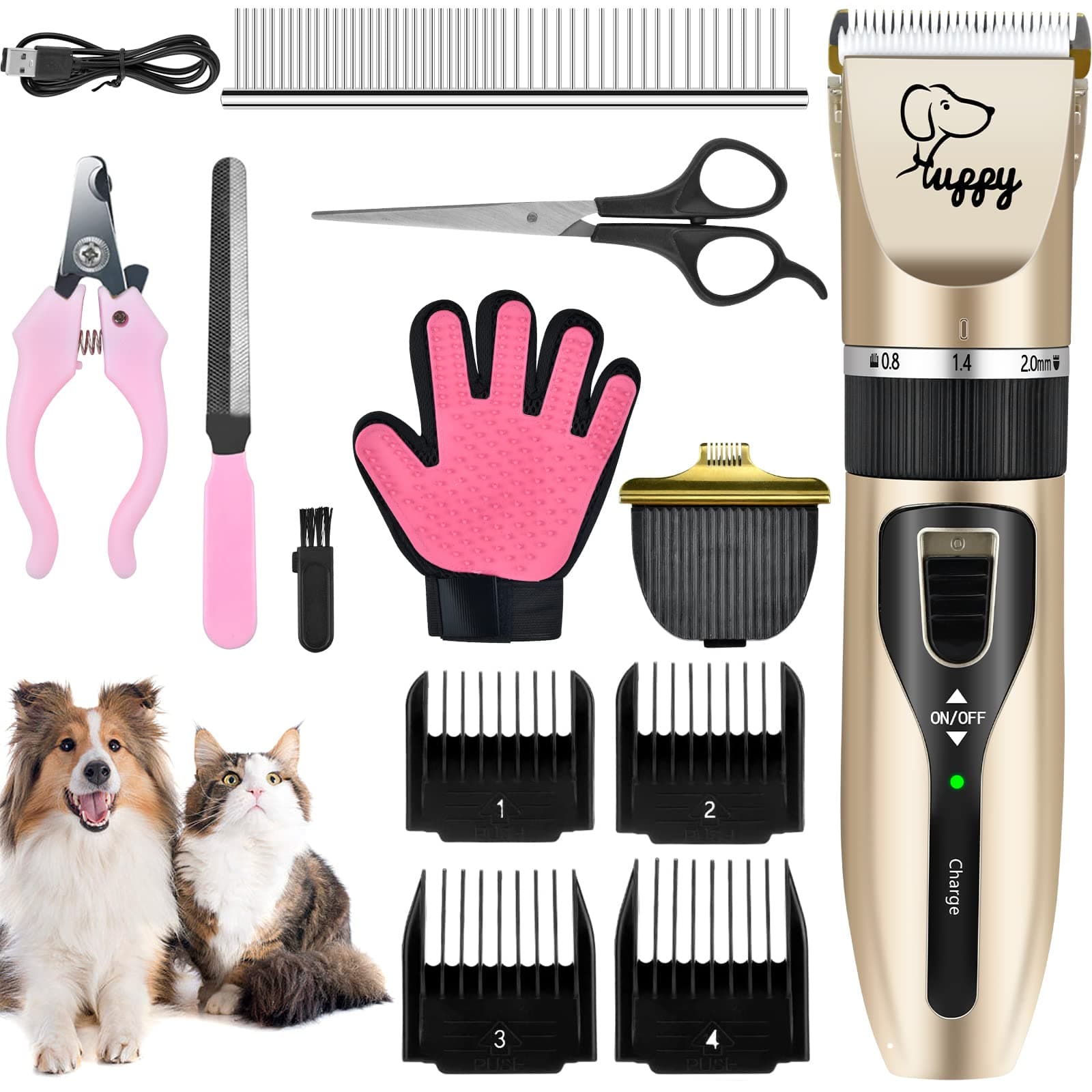 Eléctrico Clipper para Perros y Gatos