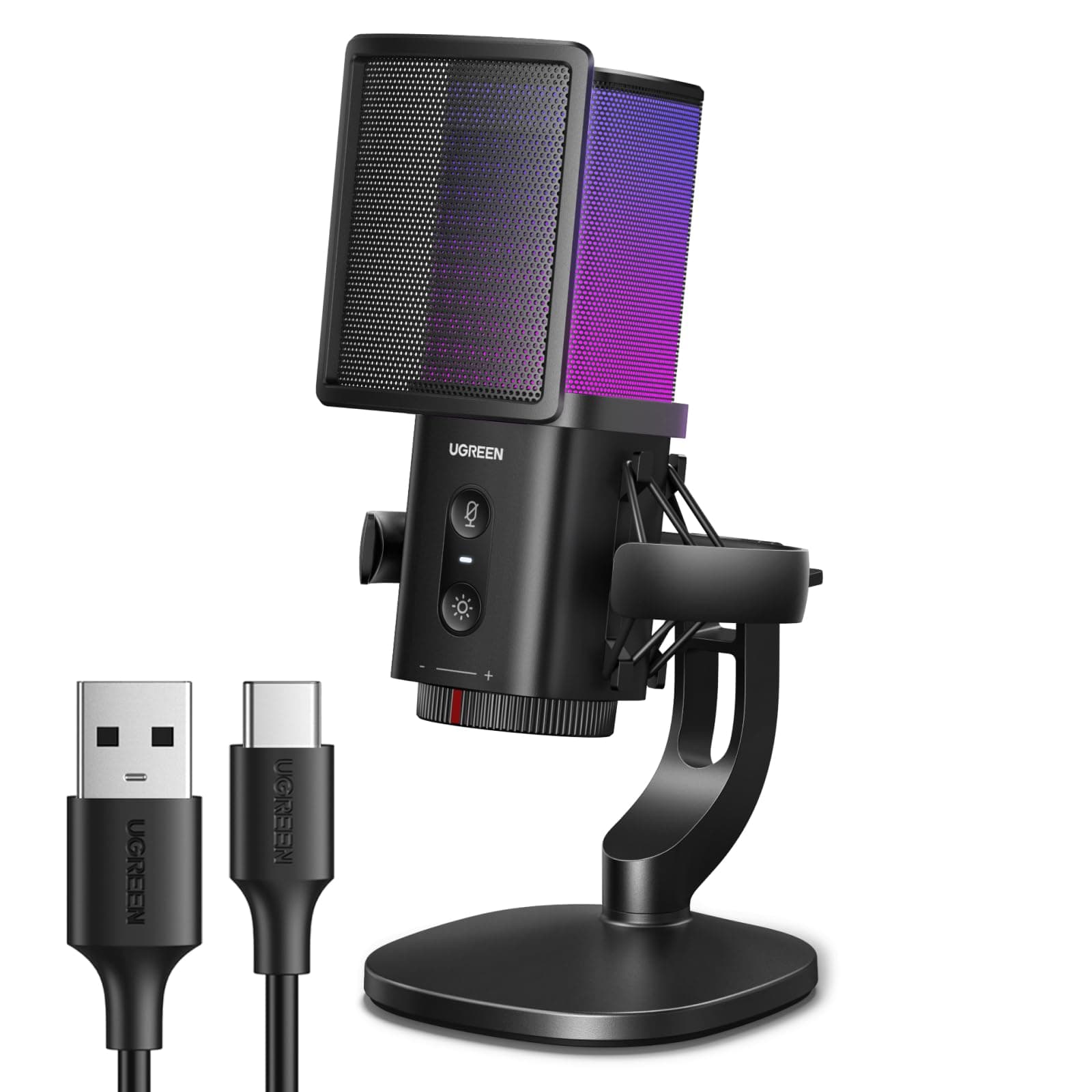 UGREEN Micrófono PC Condensador USB
