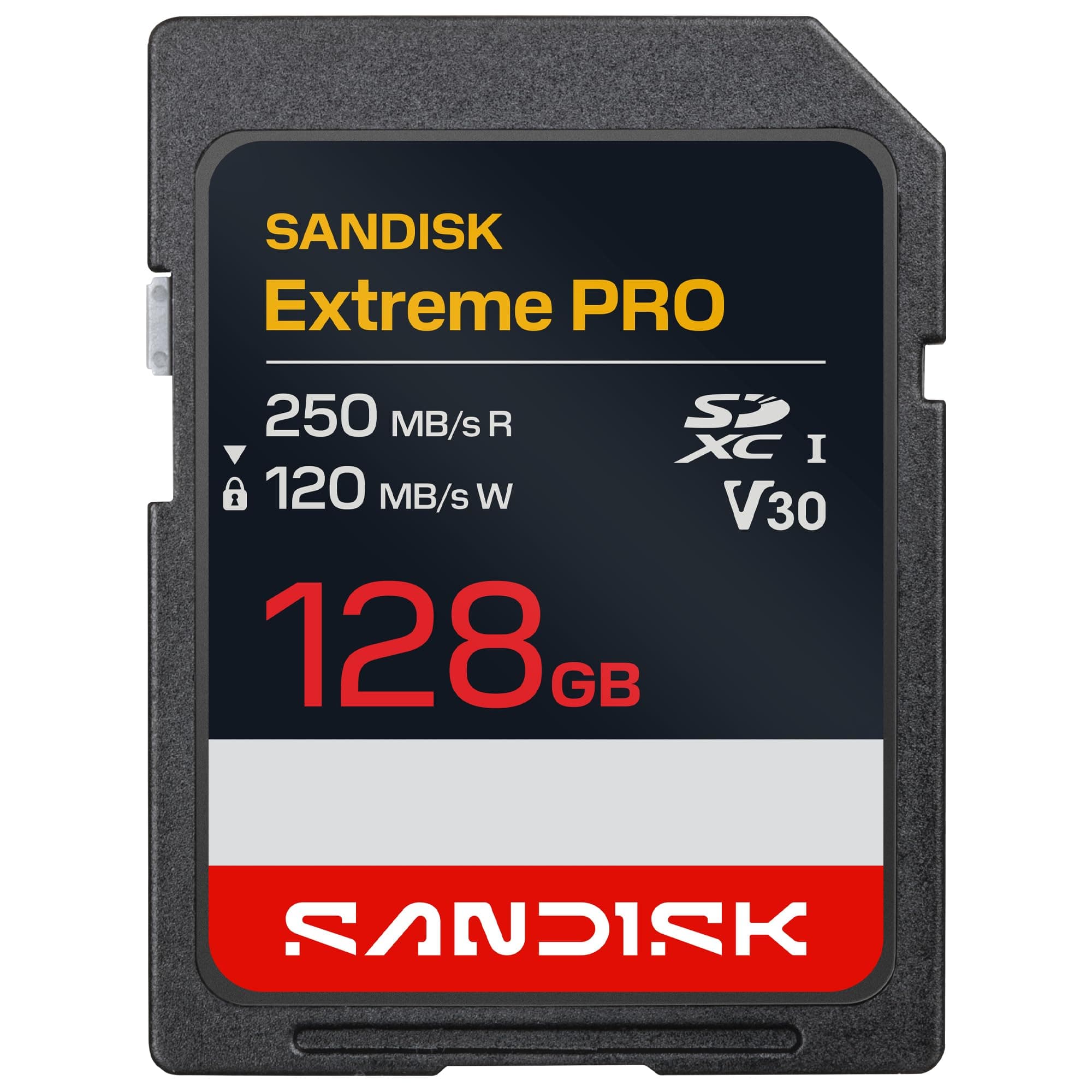 SANDISK 128GB Extreme Pro SD UHS-I Card