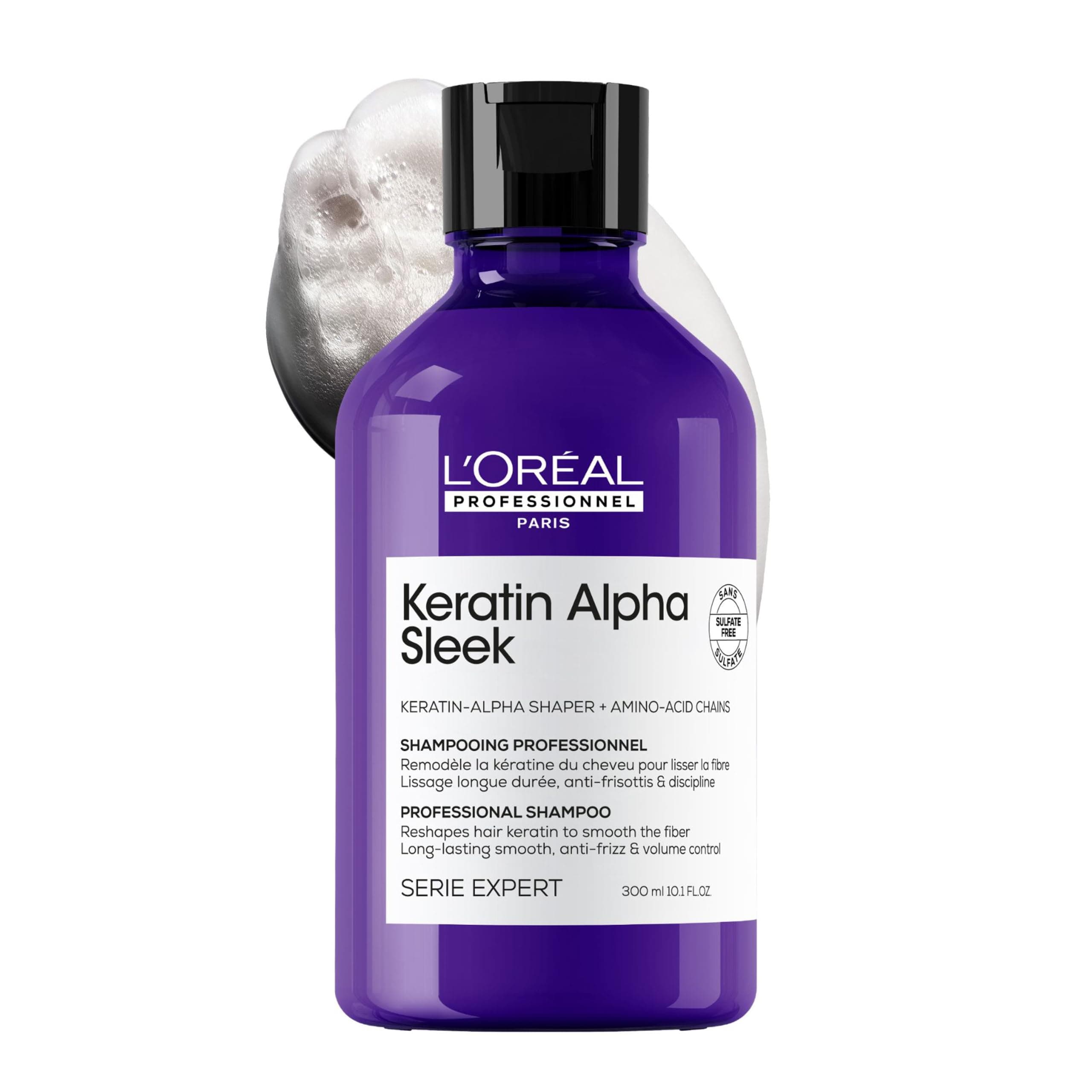 L'Oréal Professionnel Keratin Alpha Sleek Shampoo Anti frizz