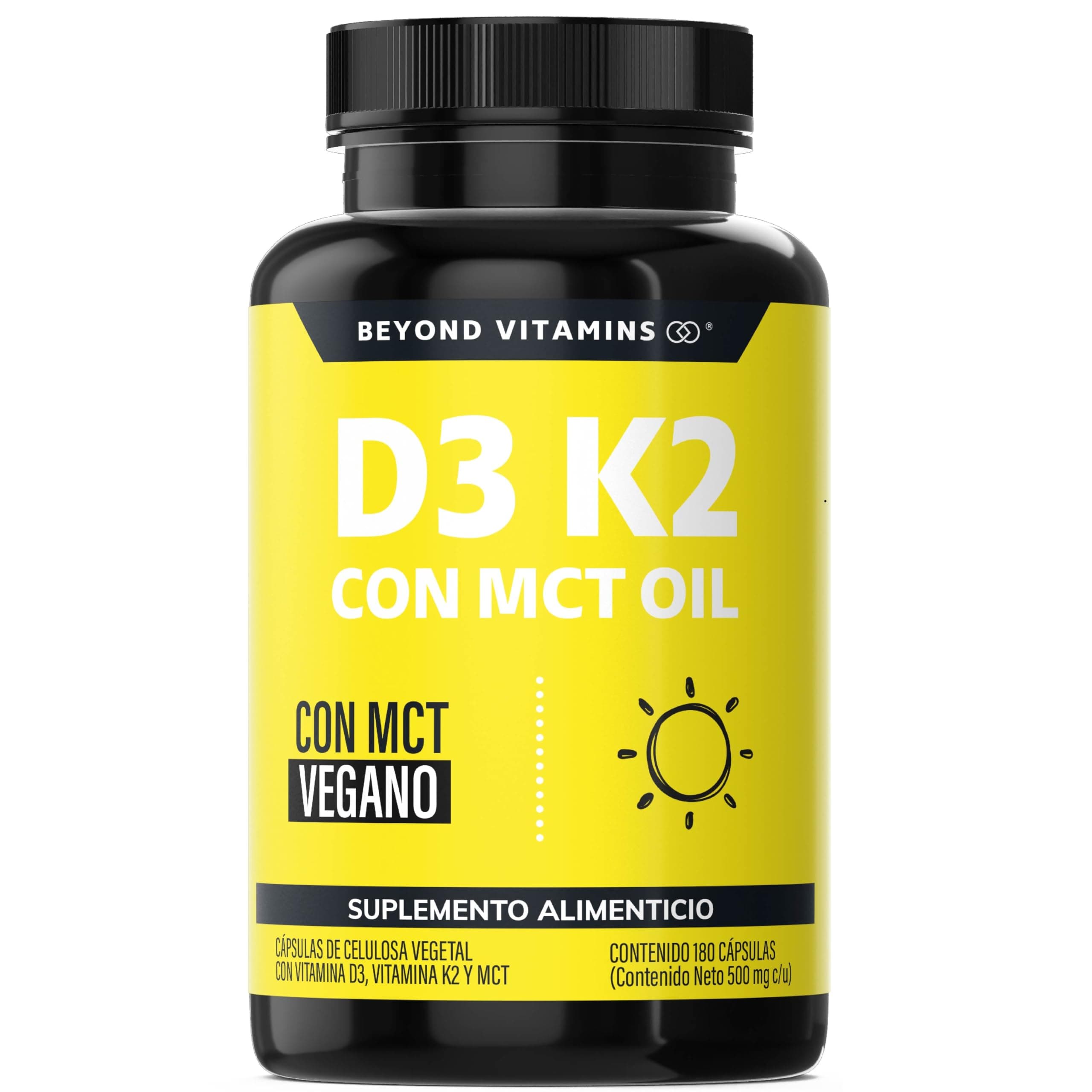 Vitamina D3 + K2 + MCT Oil