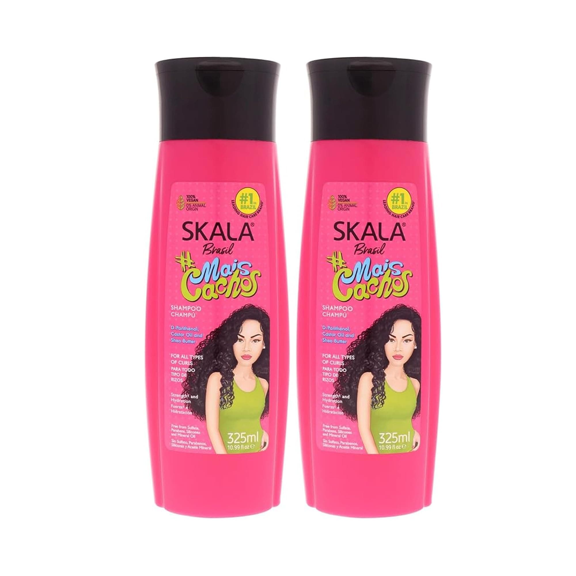 SKALA Brasil Mais Cachos Shampoo Hidratación para Rizos 325 ml