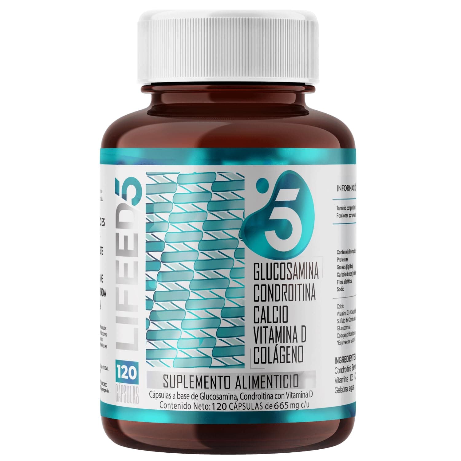 LIFEED5 Joints Glucosamina y Condroitina