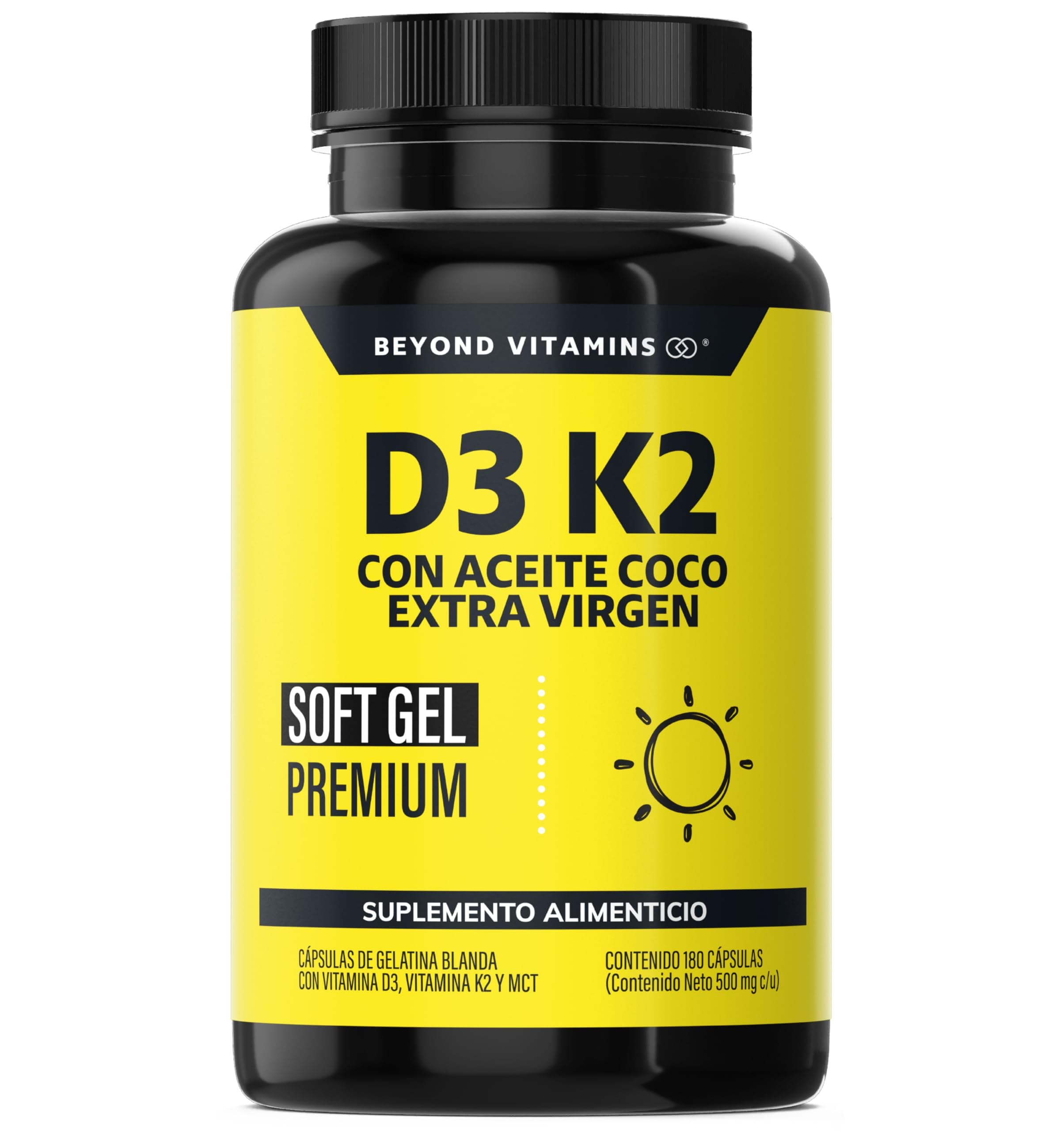 Beyond Vitamins | Vitamina D3 + Vitamina K2