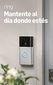 Timbre con cámara inalámbrico Ring