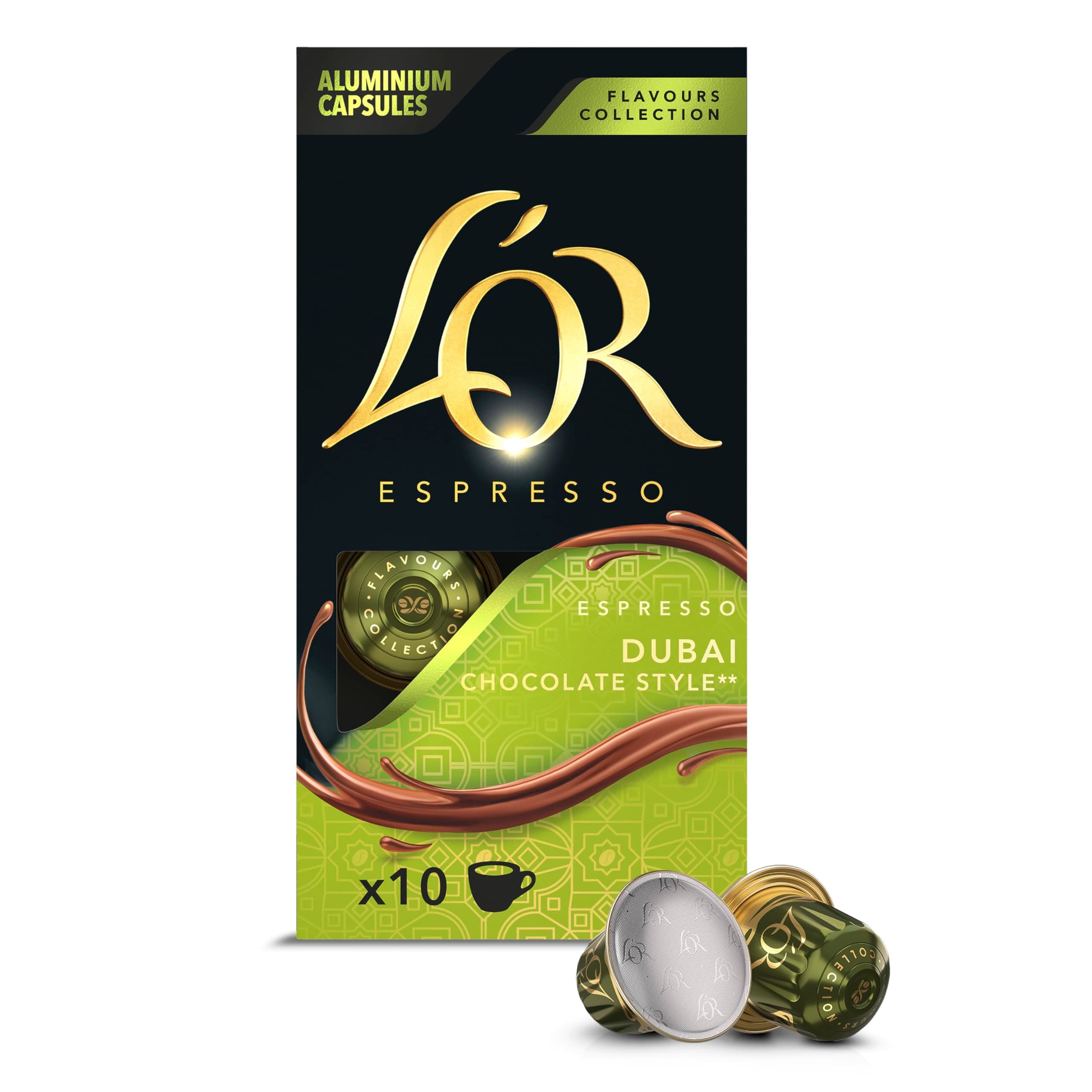 L'OR Cápsulas de café Espresso Dubai Chocolate