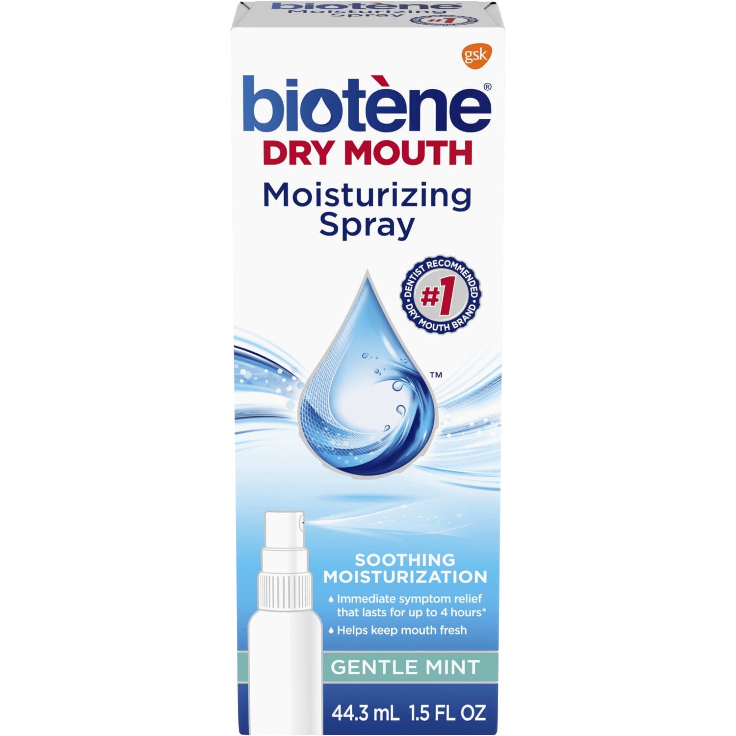 Biotene Gentle Mint Moisturizing Mouth Spray