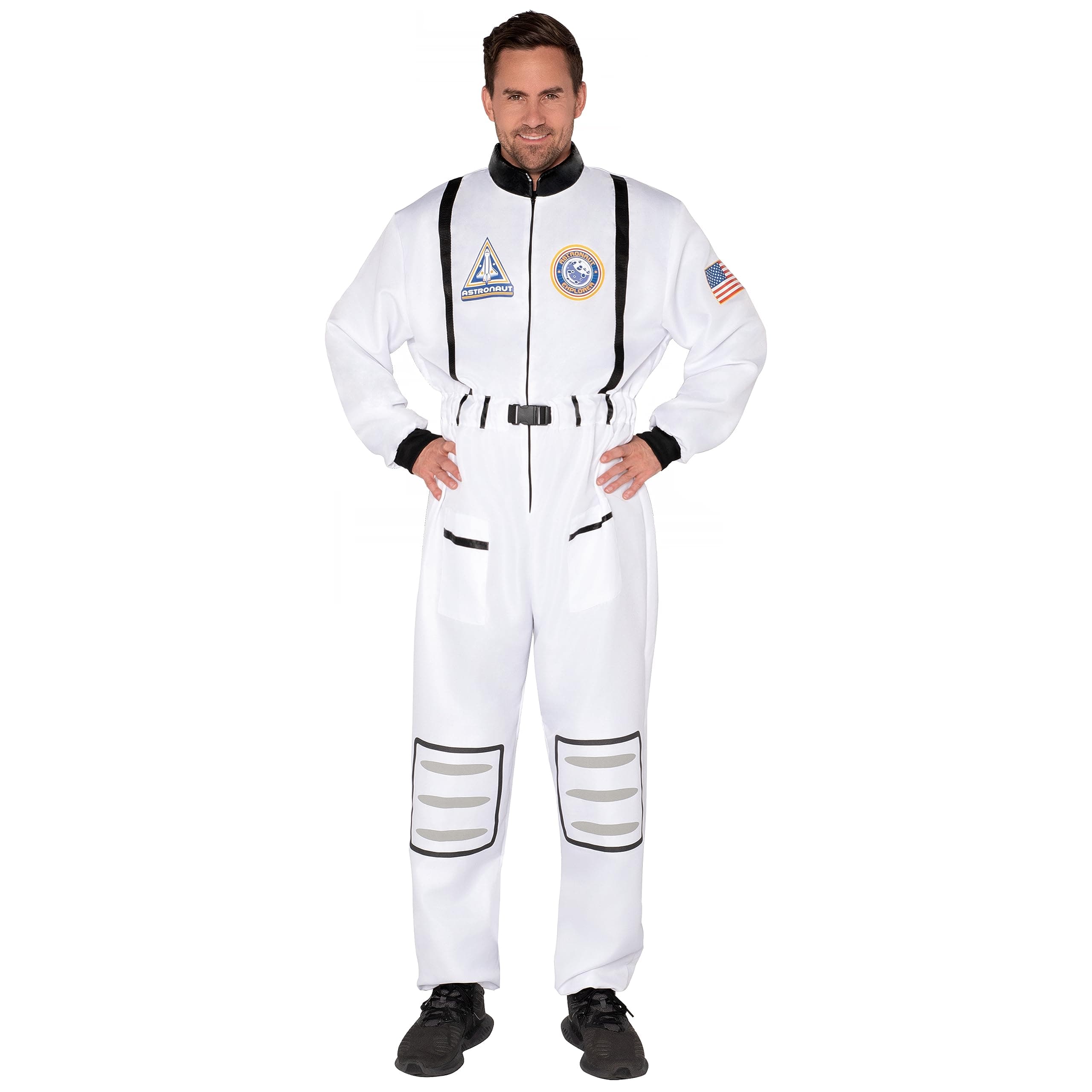 Spooktacular Creations Traje de astronauta de Halloween para adultos