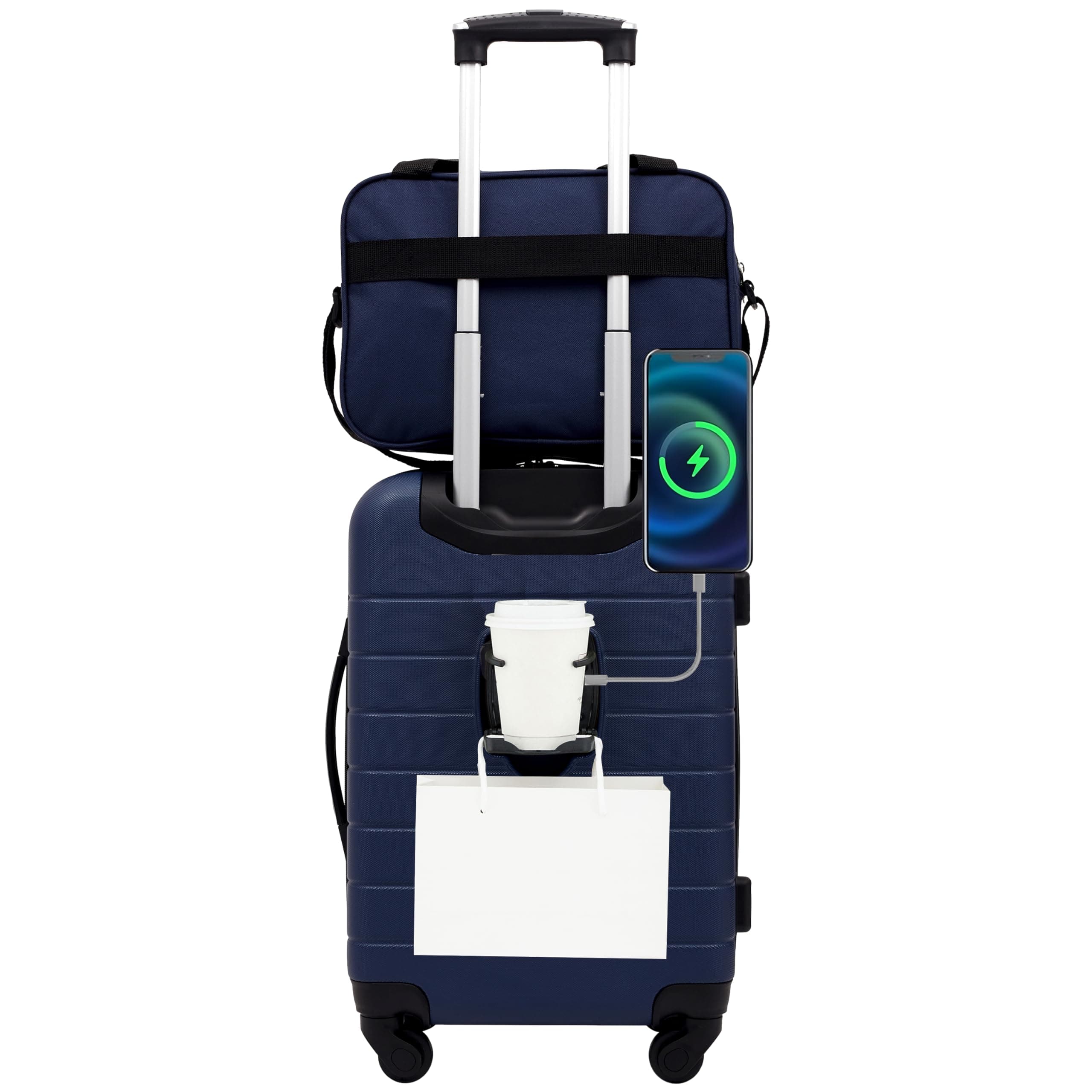 Wrangler Smart Spinner Hardside Luggage