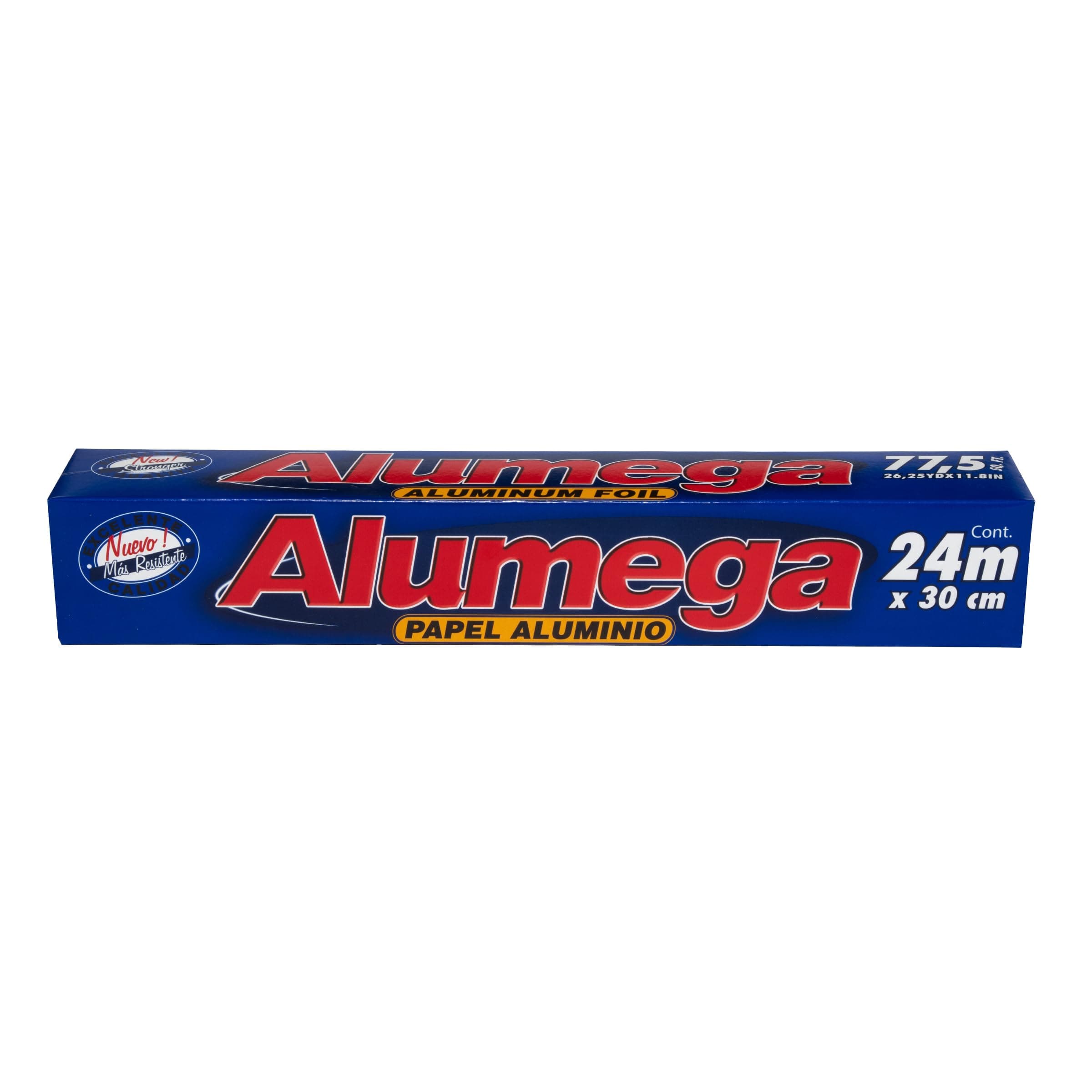 Alumega papel aluminio de 24m x 30cm