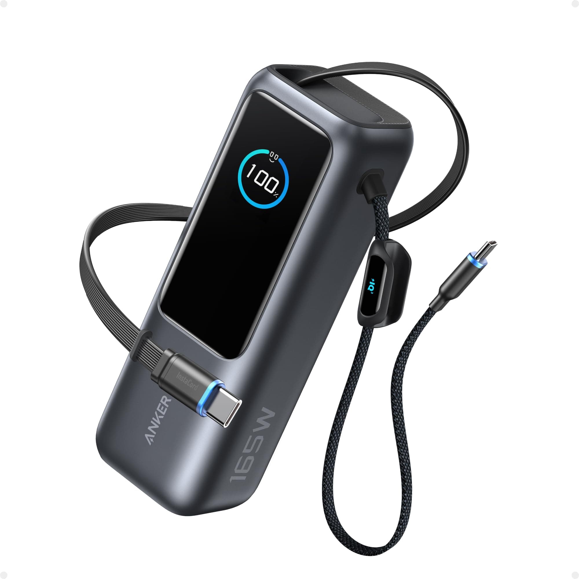 Anker 165W Power Bank para Laptop de 25000 mAh con 3 Puertos USB-C de 100W