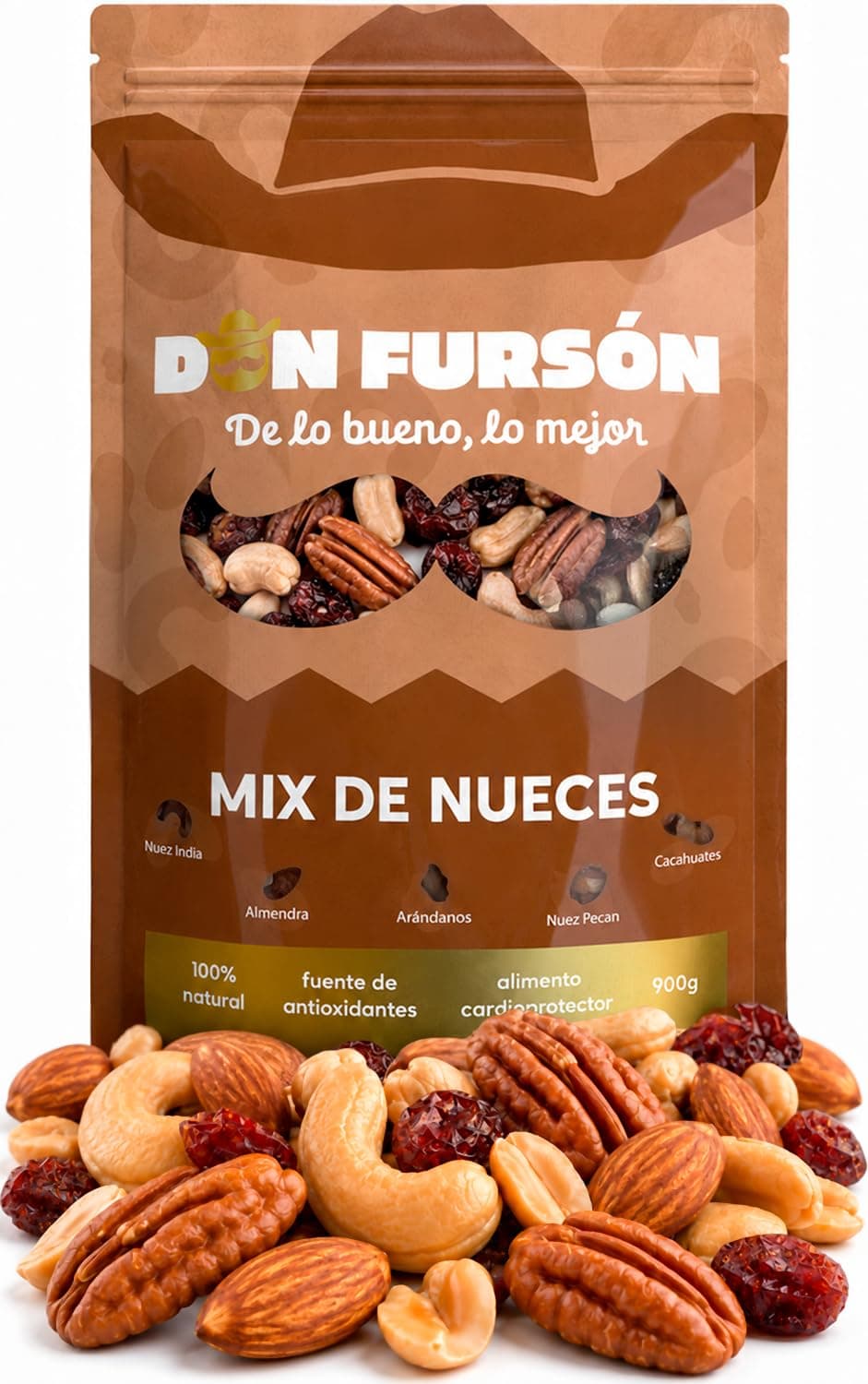 DON FURSÓN | Mix de Nueces 900gr | Nueces Mixtas