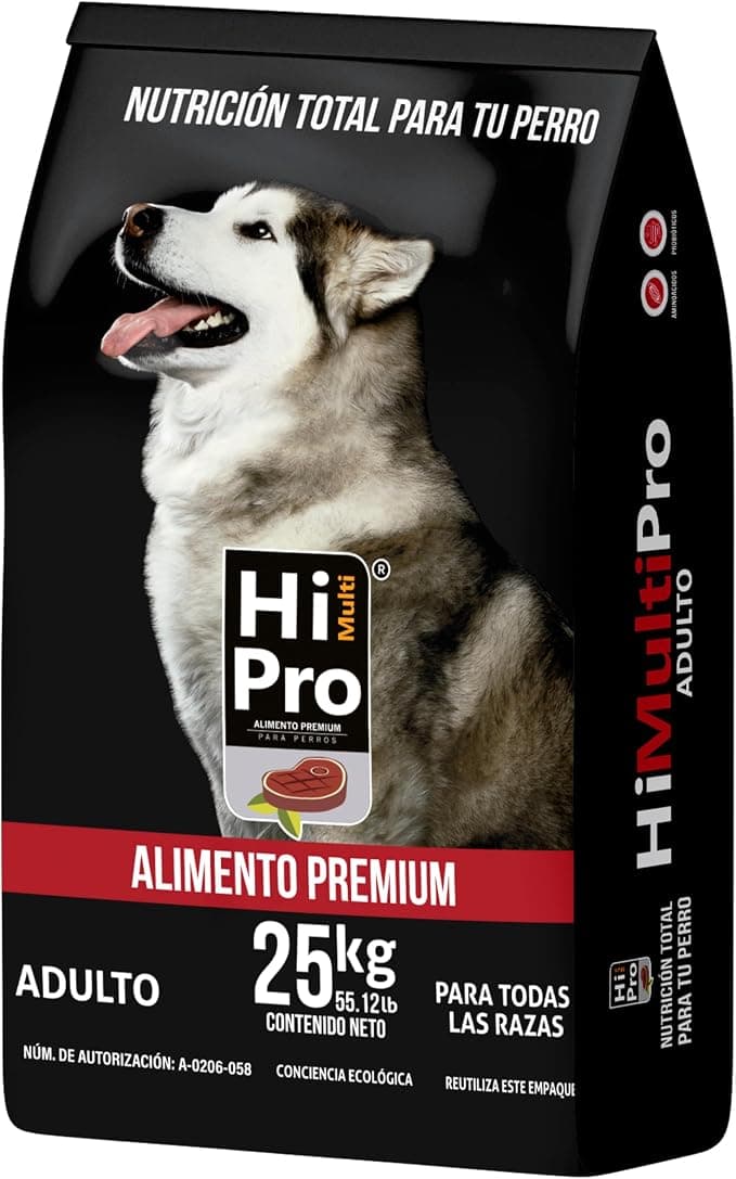 HI MULTI PRO Alimento Premium para Perro Adulto 25kg