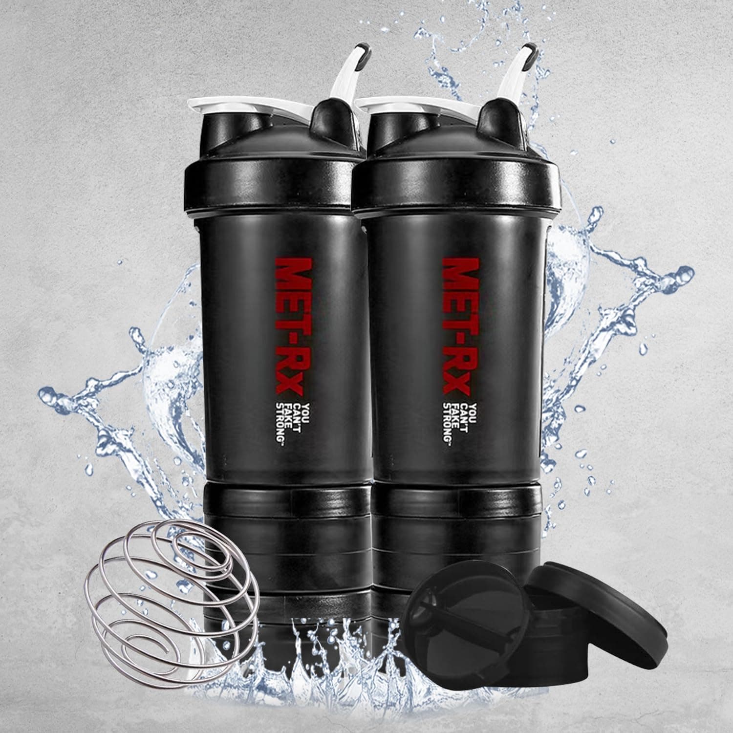 (2 piezas)650ML Blender bottles shaker