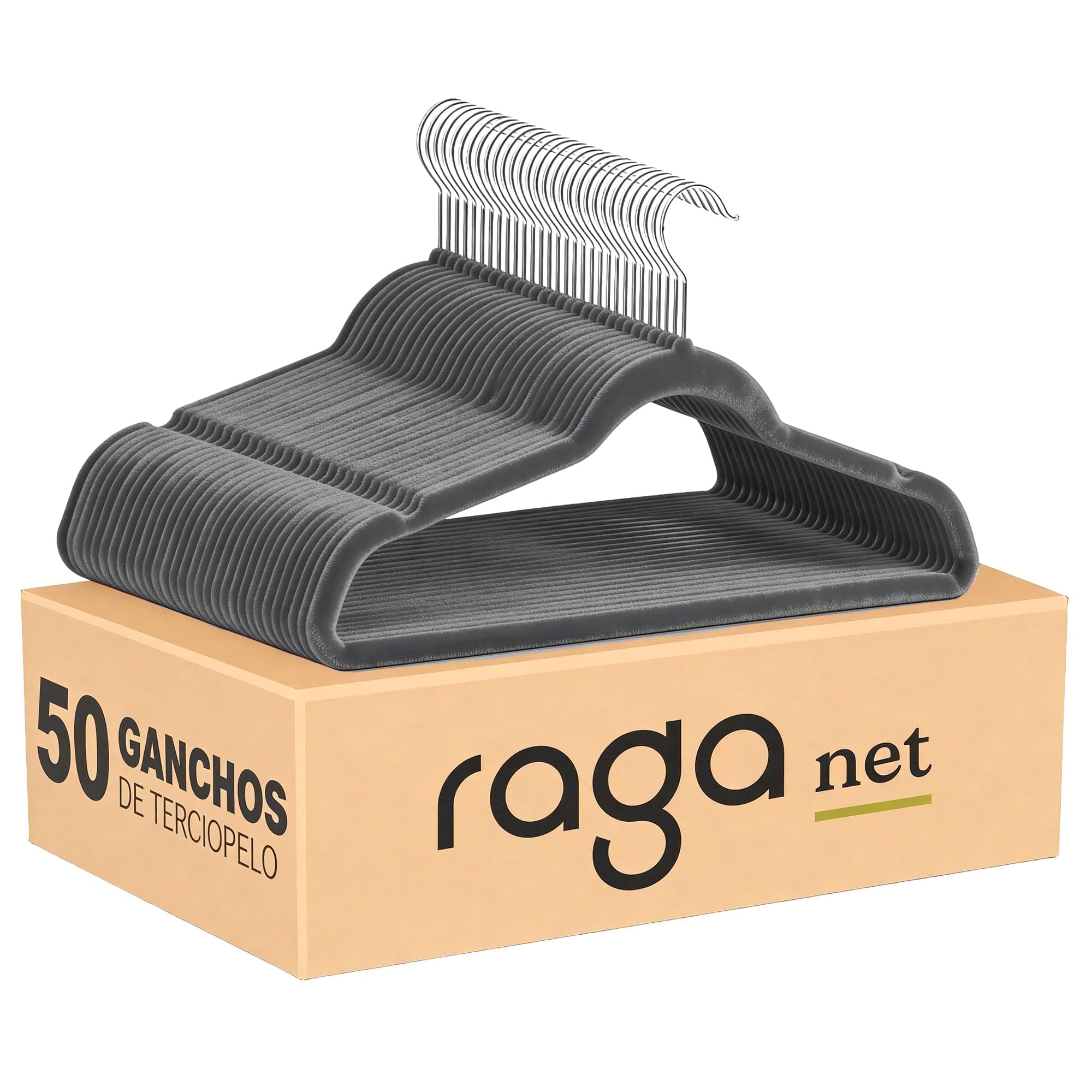 Raganet, Set de Ganchos Metalicos Cubiertos