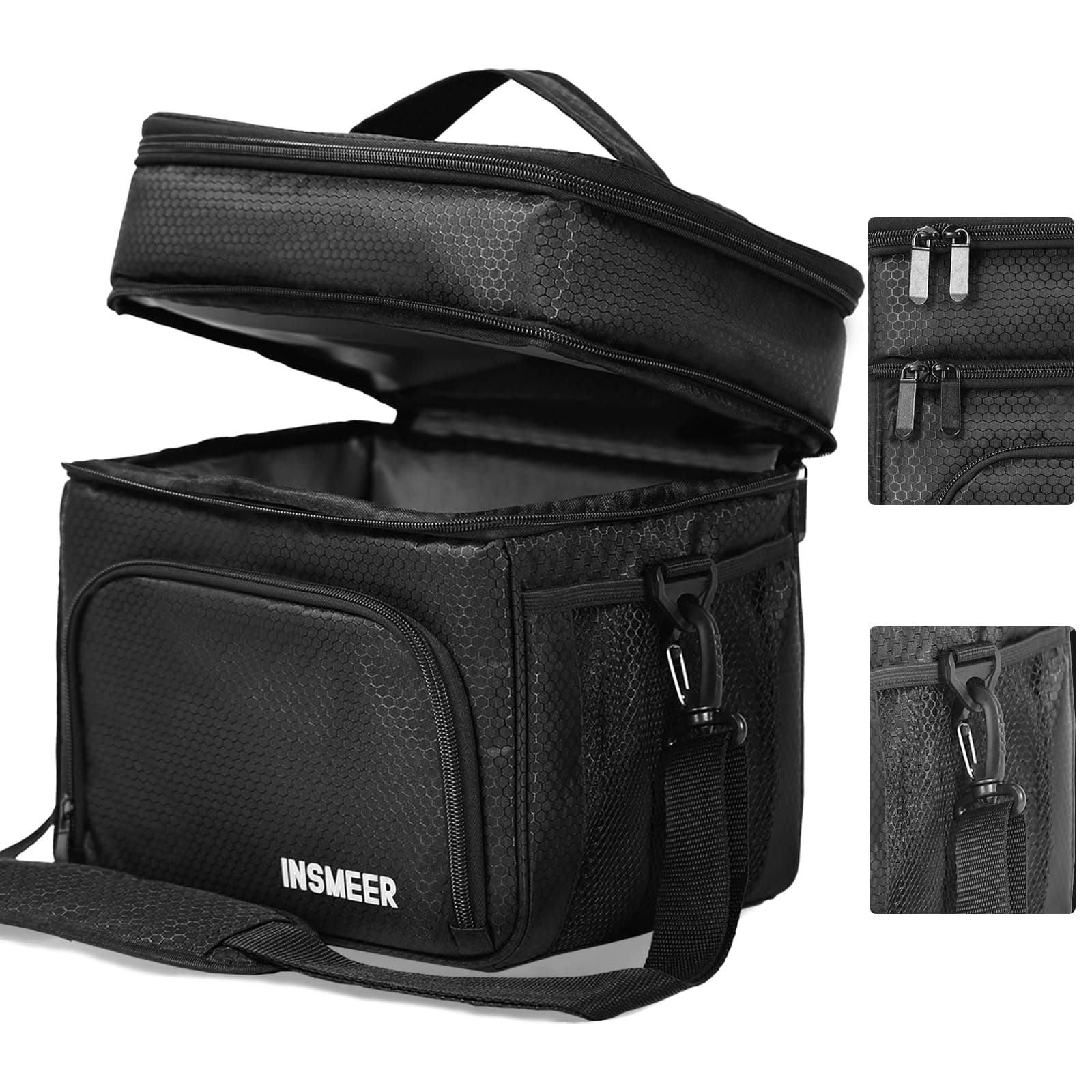 INSMEER 25 Latas/16l Lonchera Termica Grande Para Hombre/Mujer Bolsa De Almuerzo A Prueba De Fugas