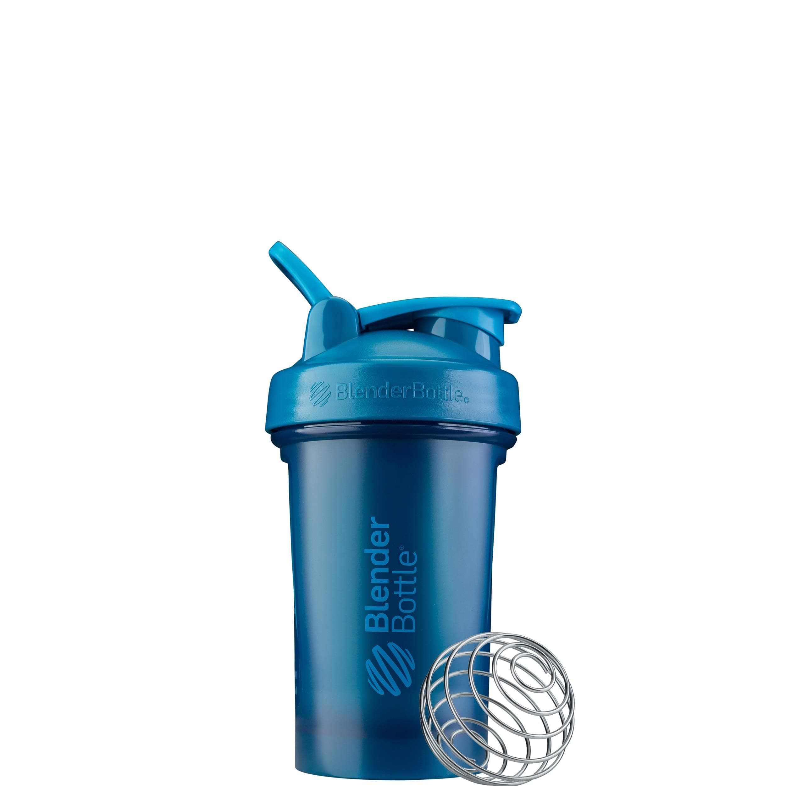 BlenderBottle Botella clásica V2 Shaker perfecta para batidos de proteínas y preentrenamiento