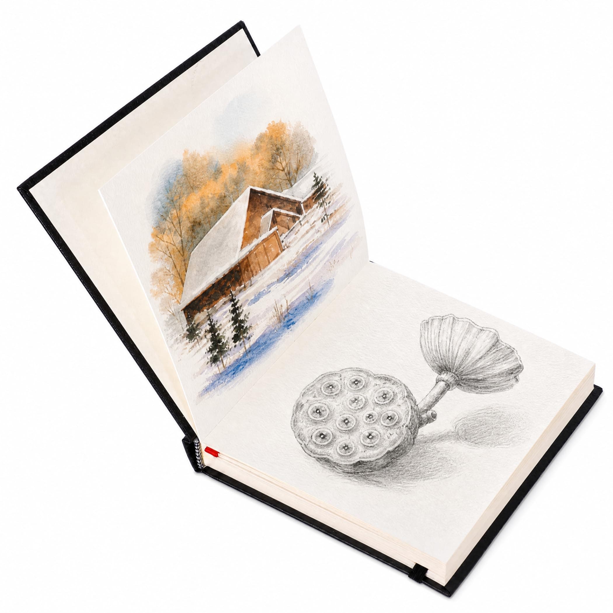 Libro de Acuarela, Pintura de Papel de Papel sin ácido Dibujo Sketchbook Medios Mezclados