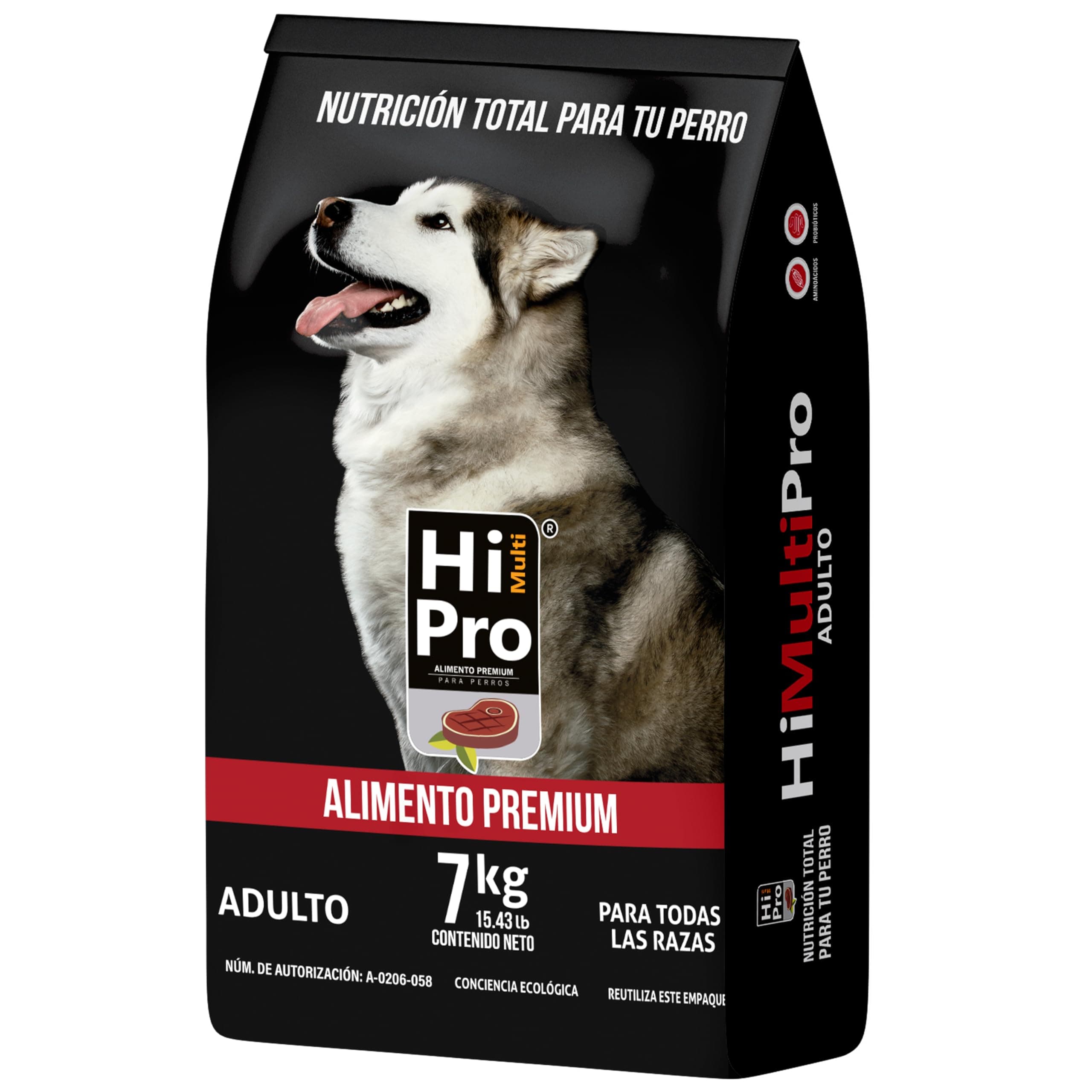 HI MULTI PRO Alimento Premium para Perro Adulto 7kg