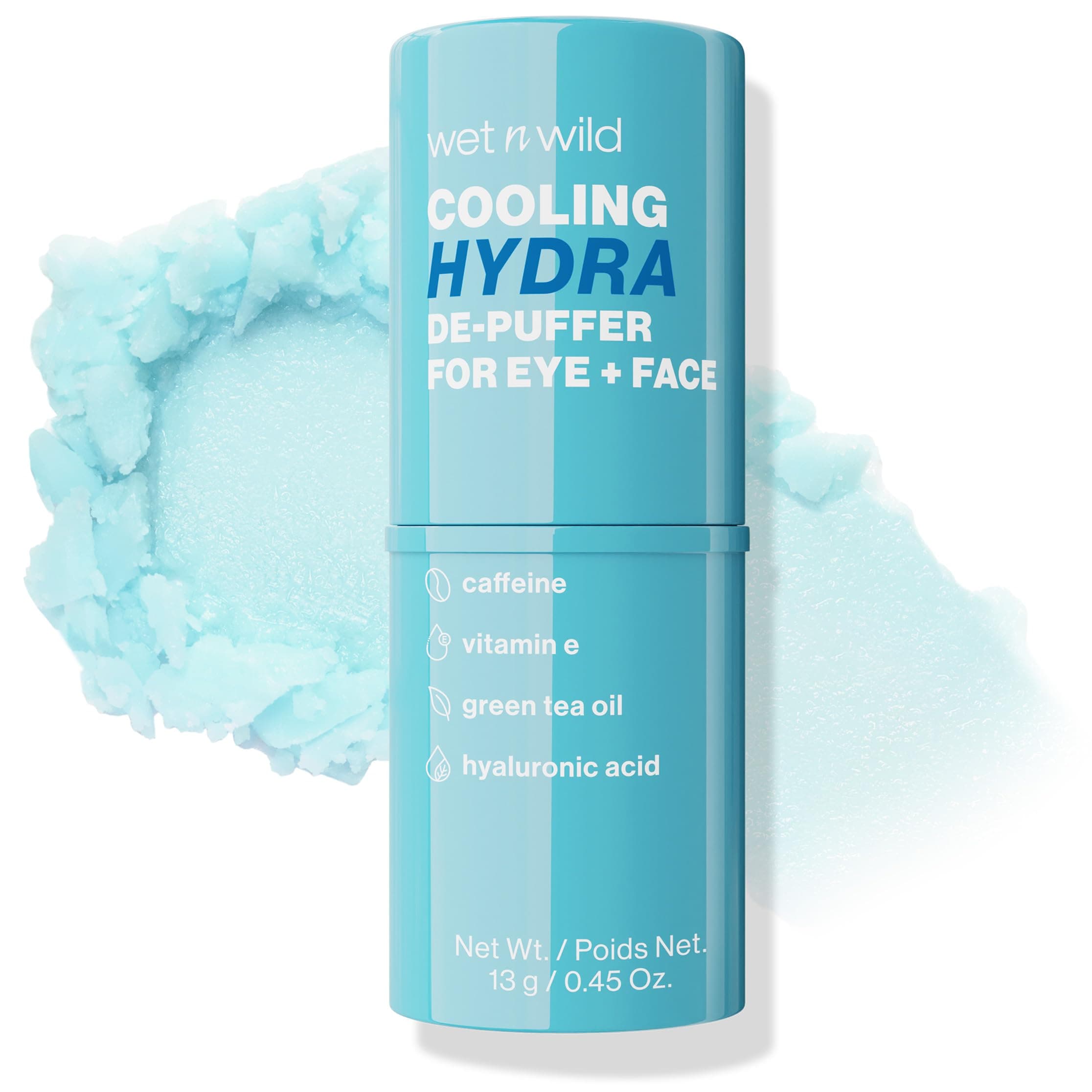 Cooling Hydra De-puffer Wet N Wild Para Ojos Y Rostro Barra Gel Primer De Maquillaje Hidratante