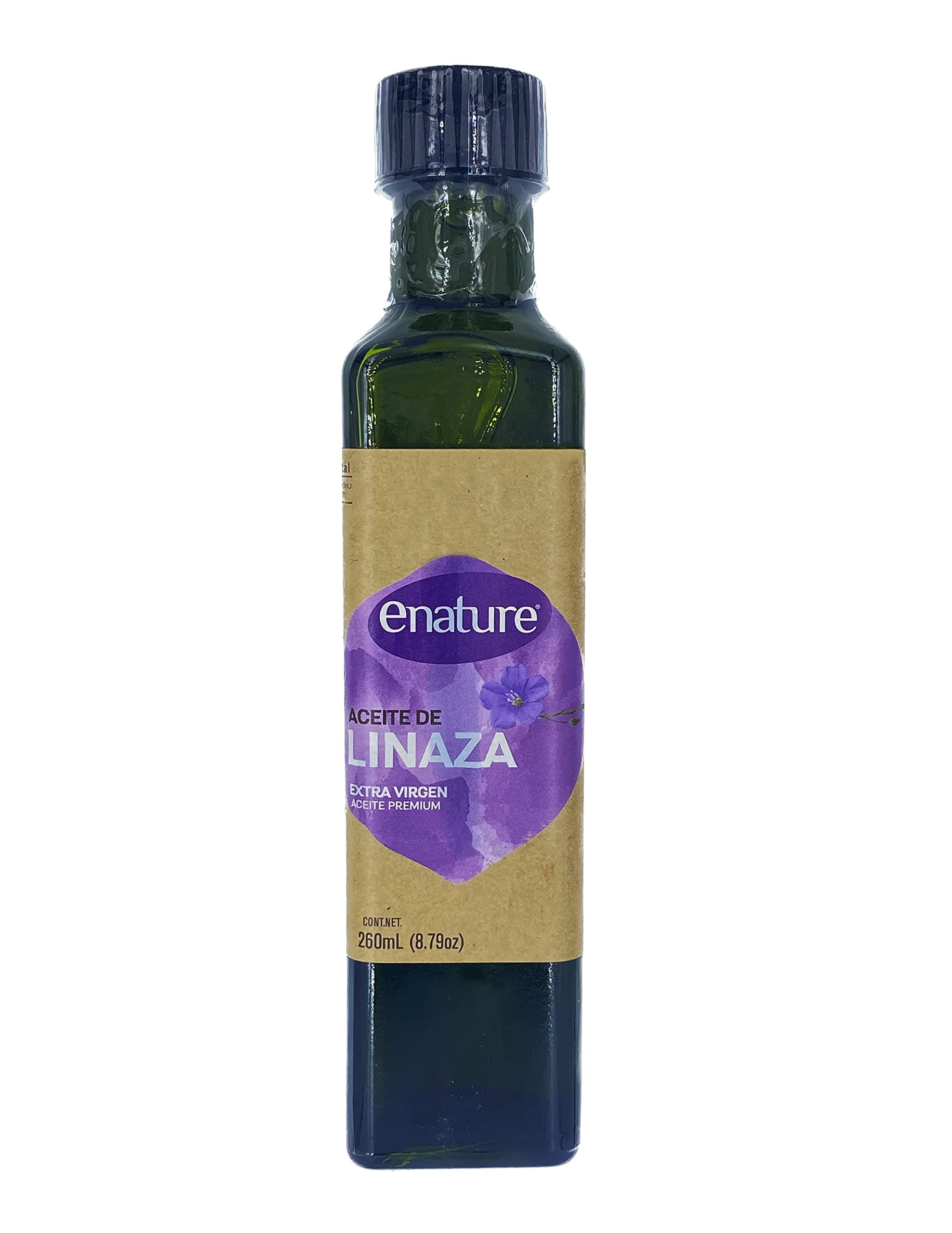 Enature Aceite de Linaza Extra Virgen, 260 g