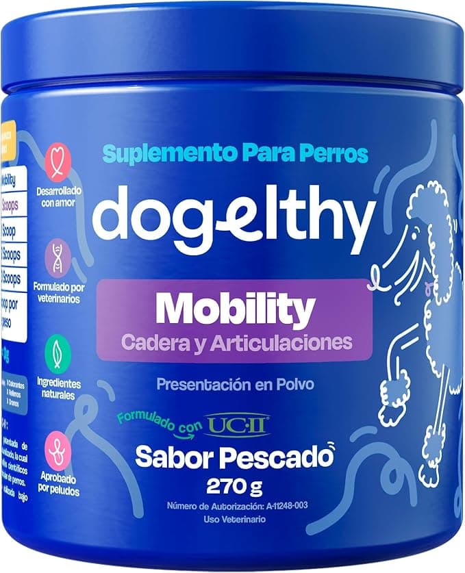 Dogelthy Mobility. Suplemento Condroprotector para Perros