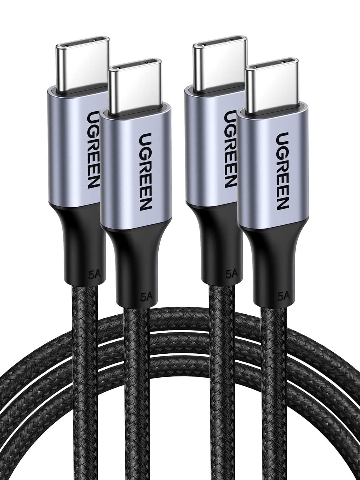 UGREEN 100W Cable USB C 2 Unidades Cable Carga Rápida Type C