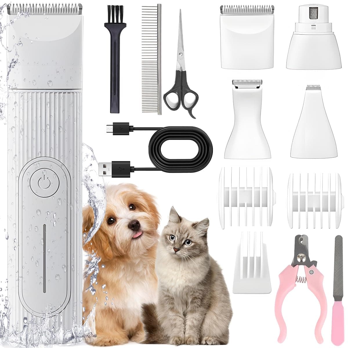 Eléctrico Clipper para Perros y Gatos