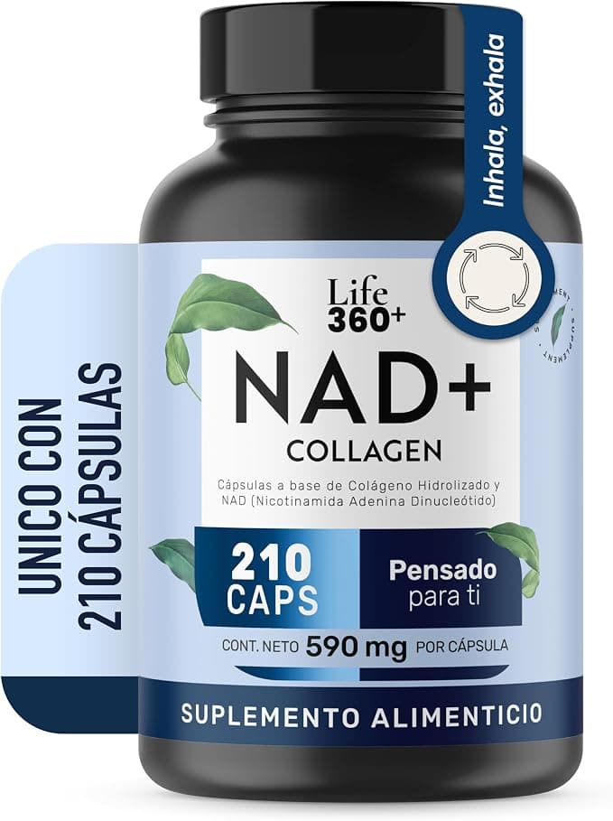 Life 360+ NAD+ | 210 Cápsulas