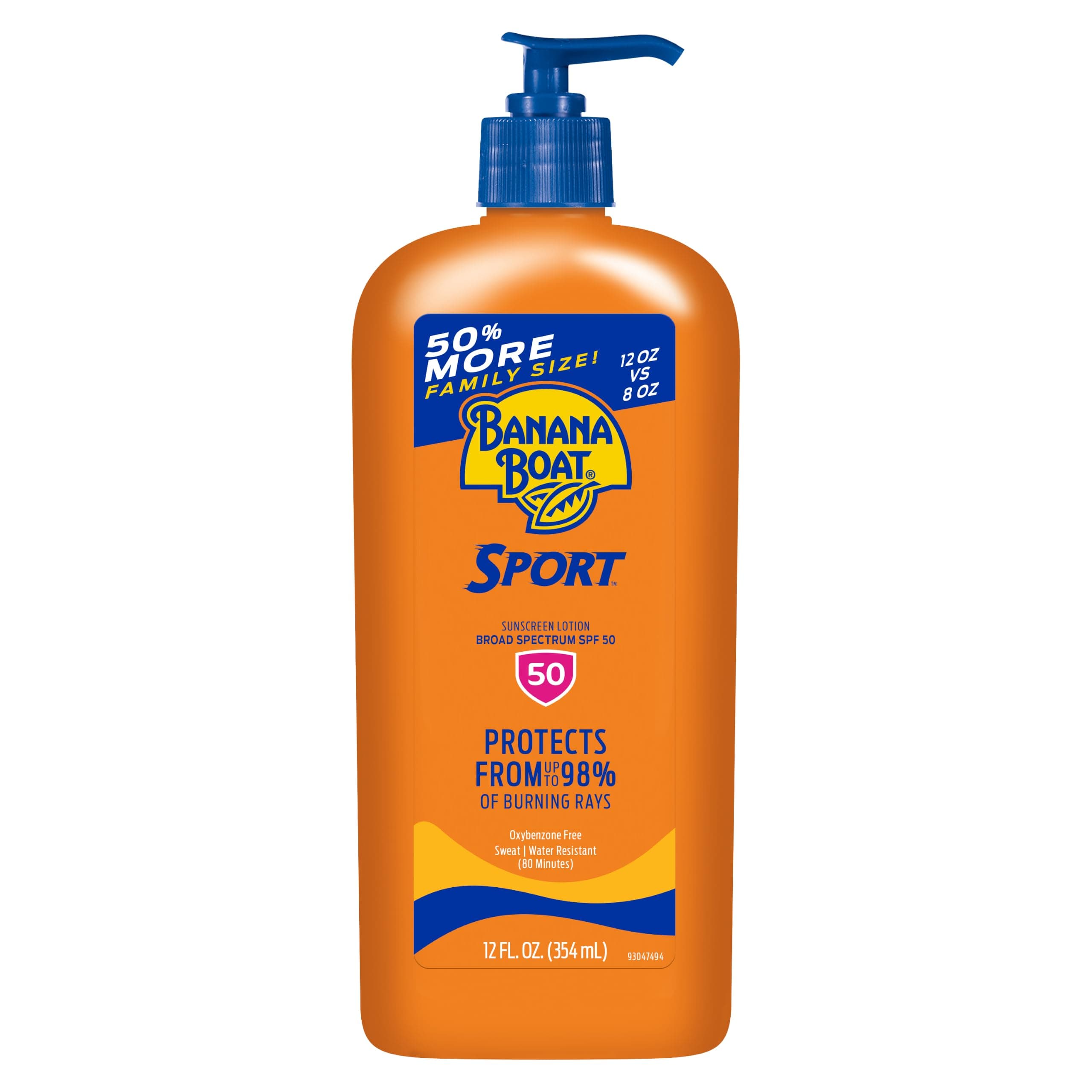 Banana Boat Sunscreen Sport Family Size Broad Spectrum Sun Care Sunscreen Lotion