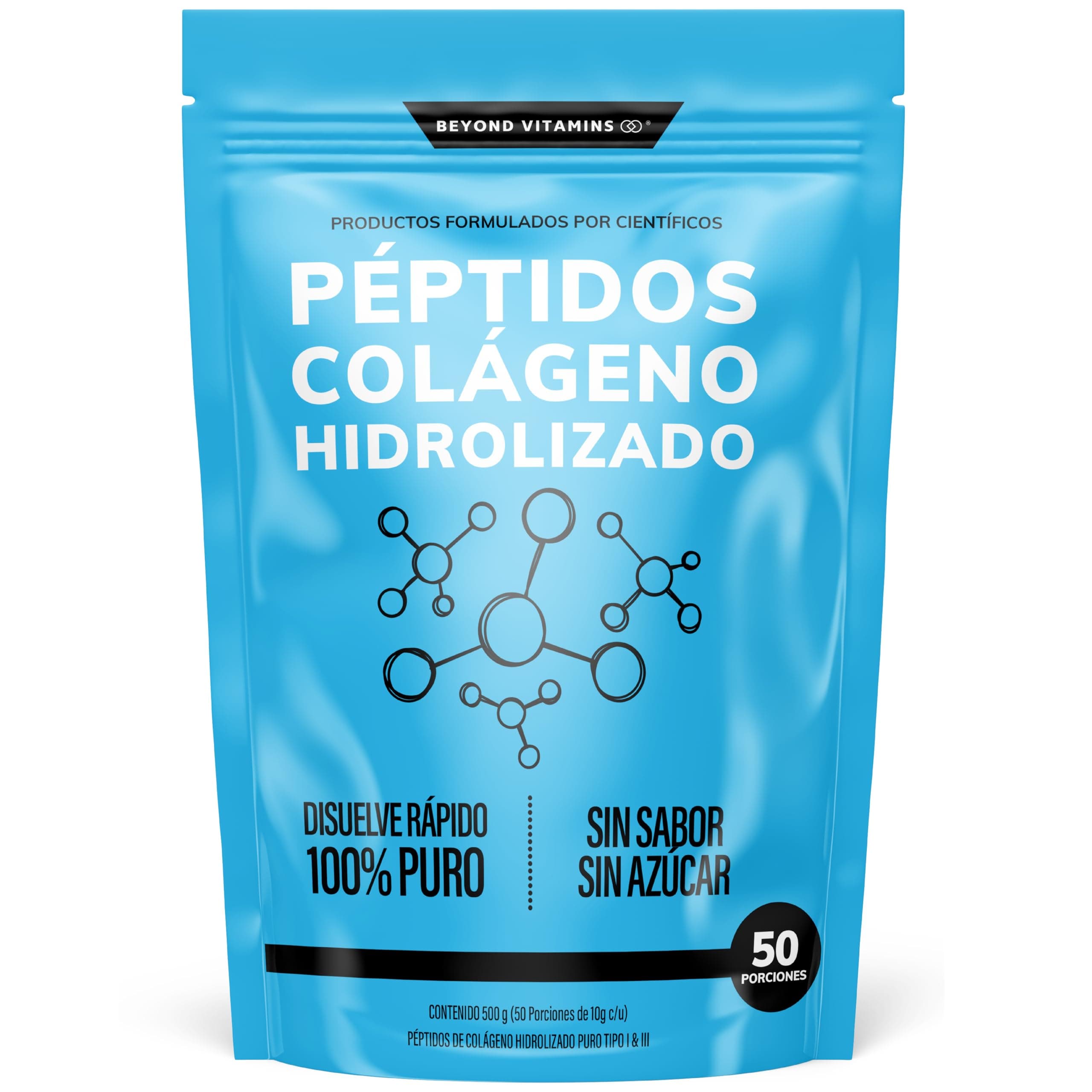 Péptidos de Colágeno Hidrolizado Puro Tipo I & III