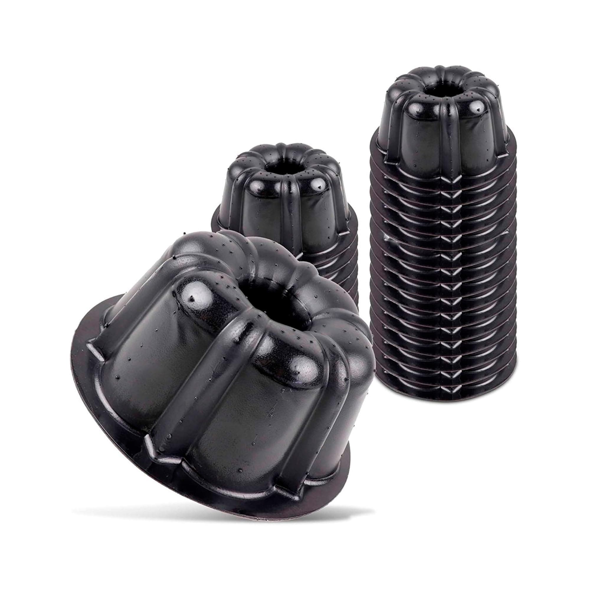Bluelander Set de 25 Mini Moldes Para Hornear de CPET
