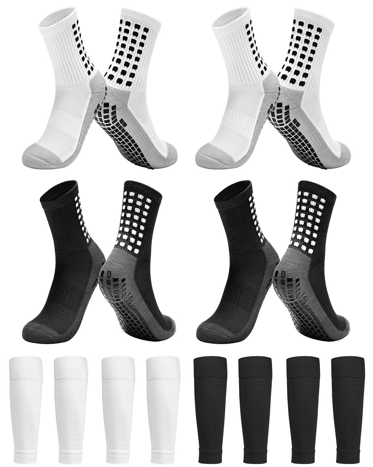 Calcetas Futbol y Becerro Mangas Combinación para Hombre
