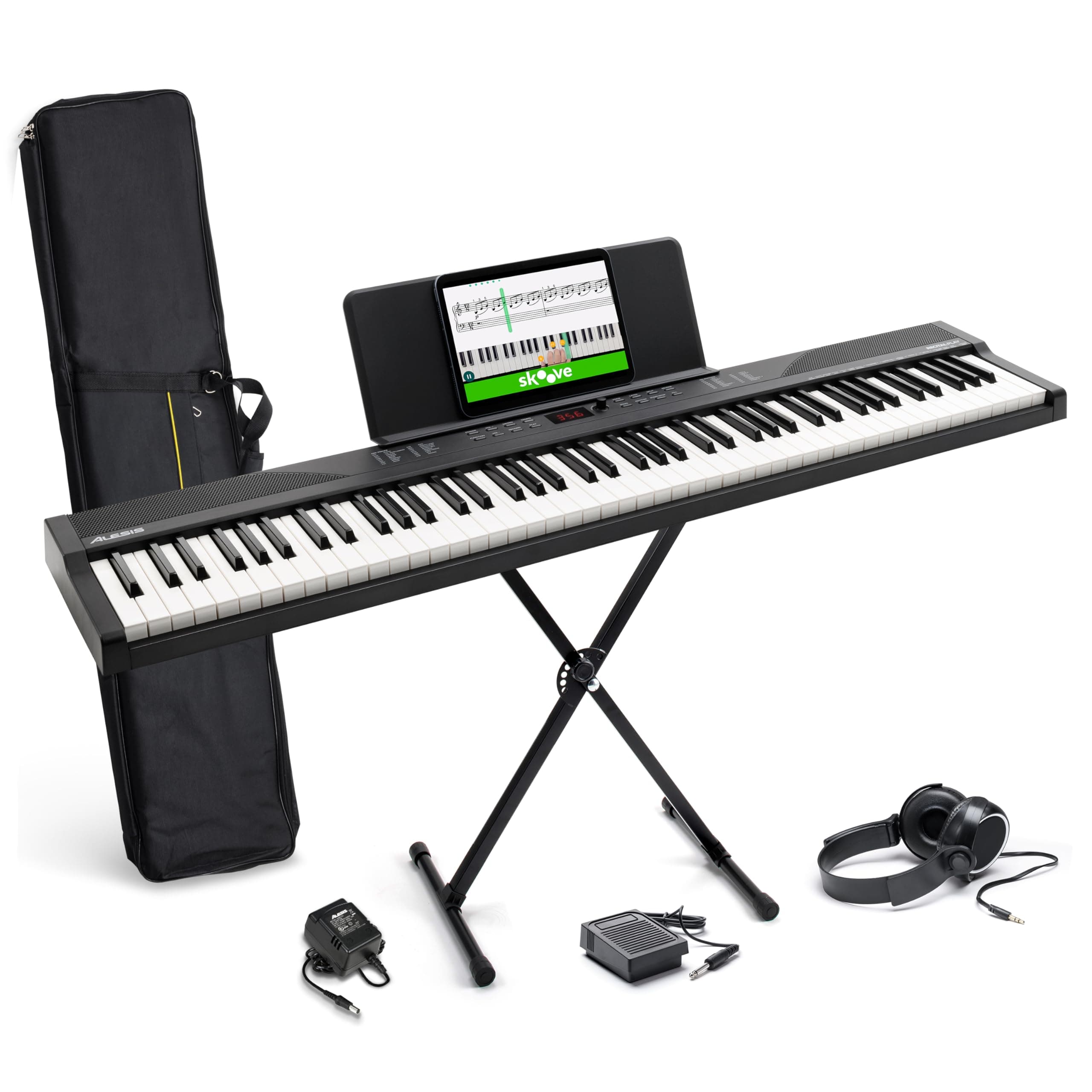 Alesis Recital Play Teclado de Piano Eléctrico de 88 Teclas