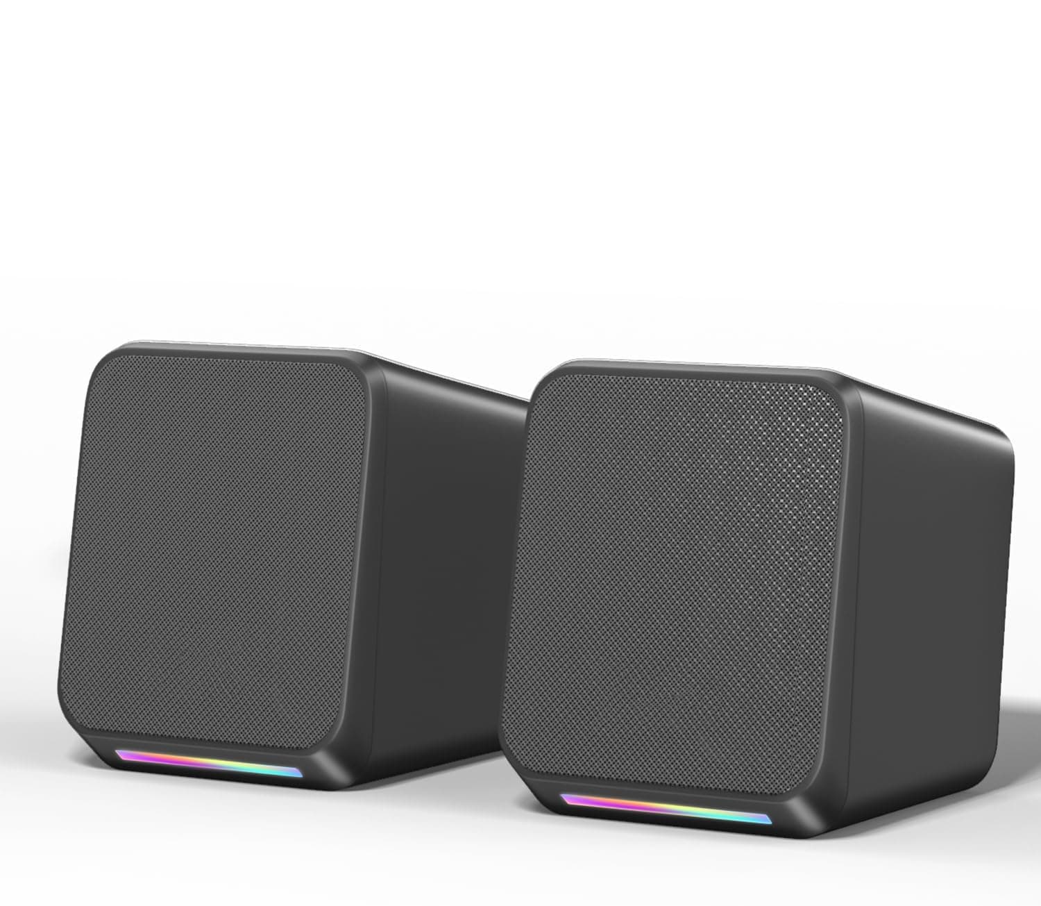 YHDZSW Bocinas para PC Computadora Escritorio Altavoz RGB Subwoofer