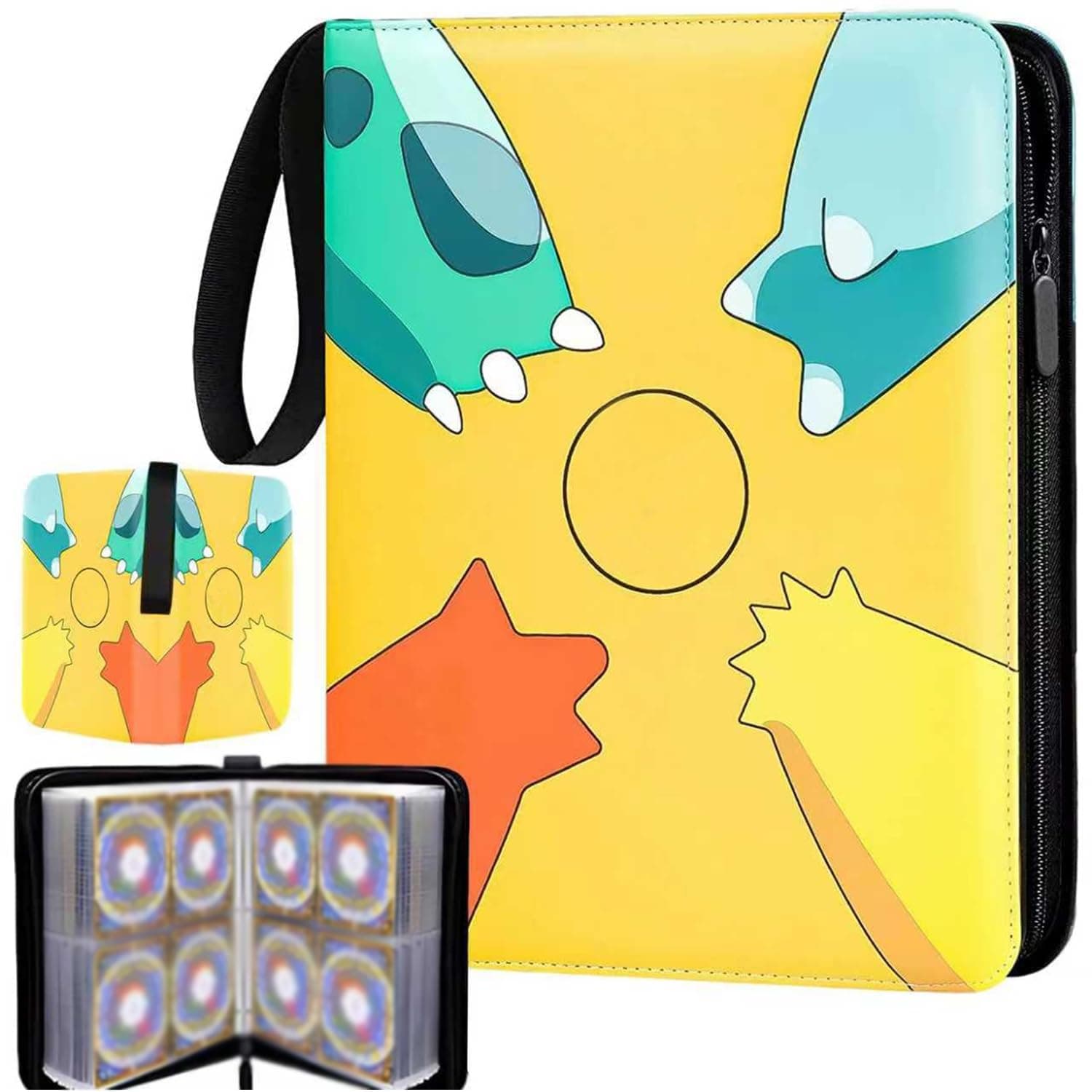 4 tarjeteros de bolsillo, álbum de tarjetas, 400 tarjeteros de bolsillo